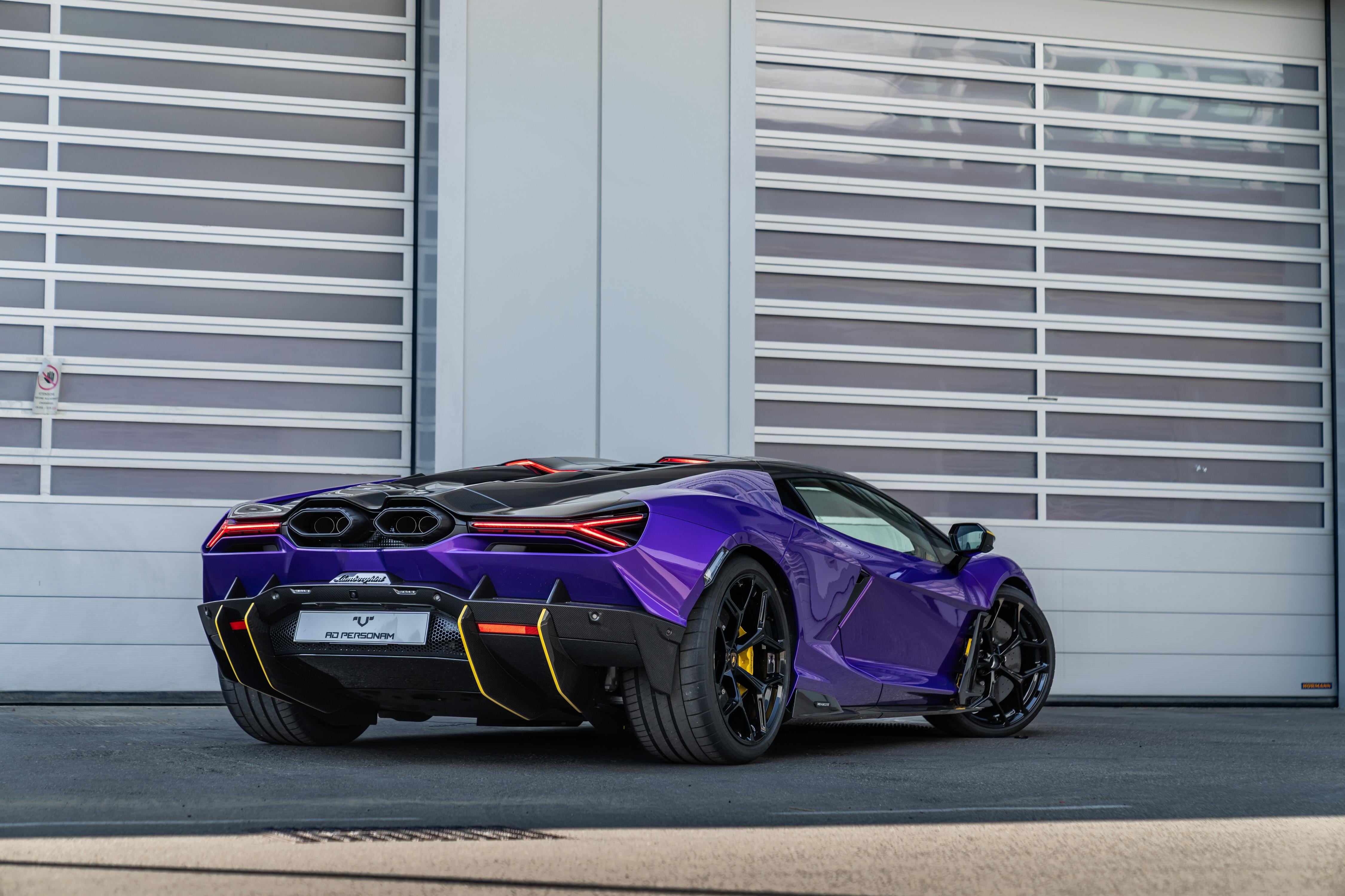 El color de Lamborghini Viola Pasifae