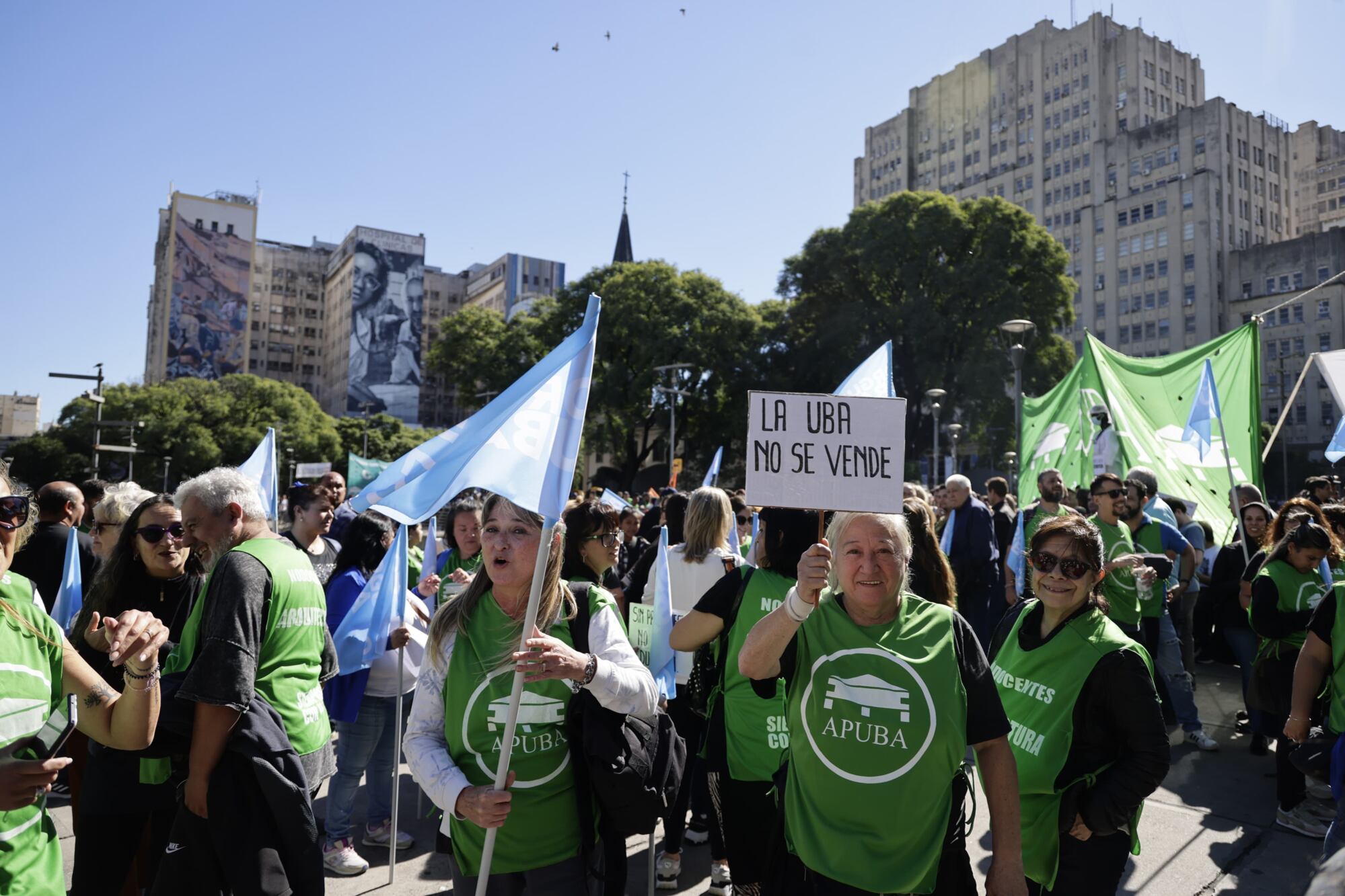 Marcha universitaria nacional, en vivo: el minuto a minuto de la movilización