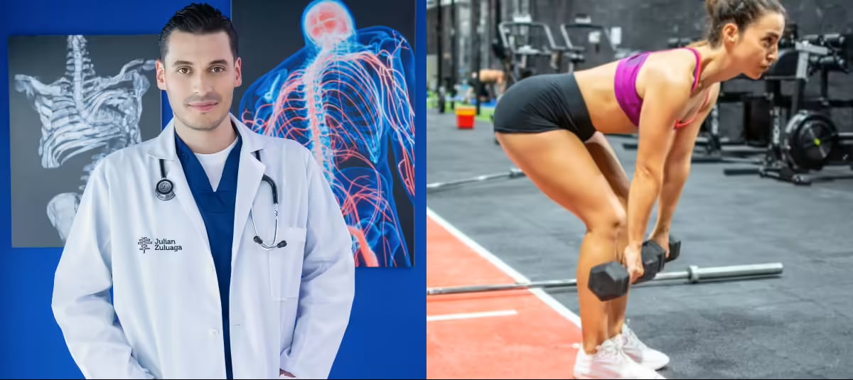 Neurocirujano colombiano pide que la gente deje de hacer peso muerto, ejercicio para los glúteos de moda en los gimnasios