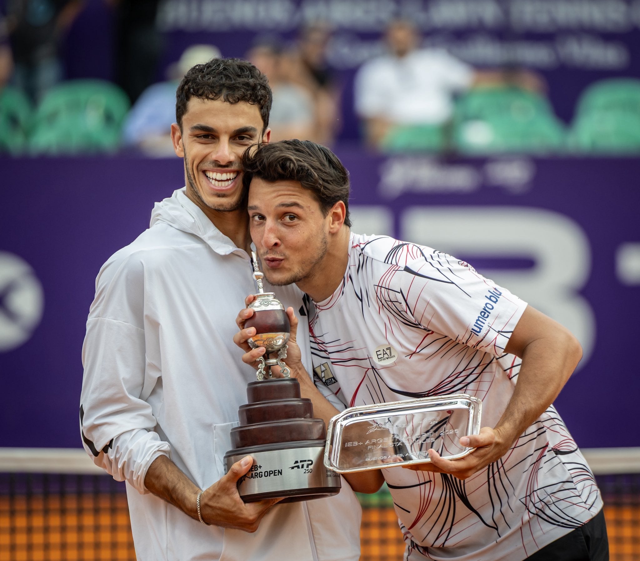 Francisco Cerúndolo y Luciano Darderi, dos amigos que disputaron la final porteña