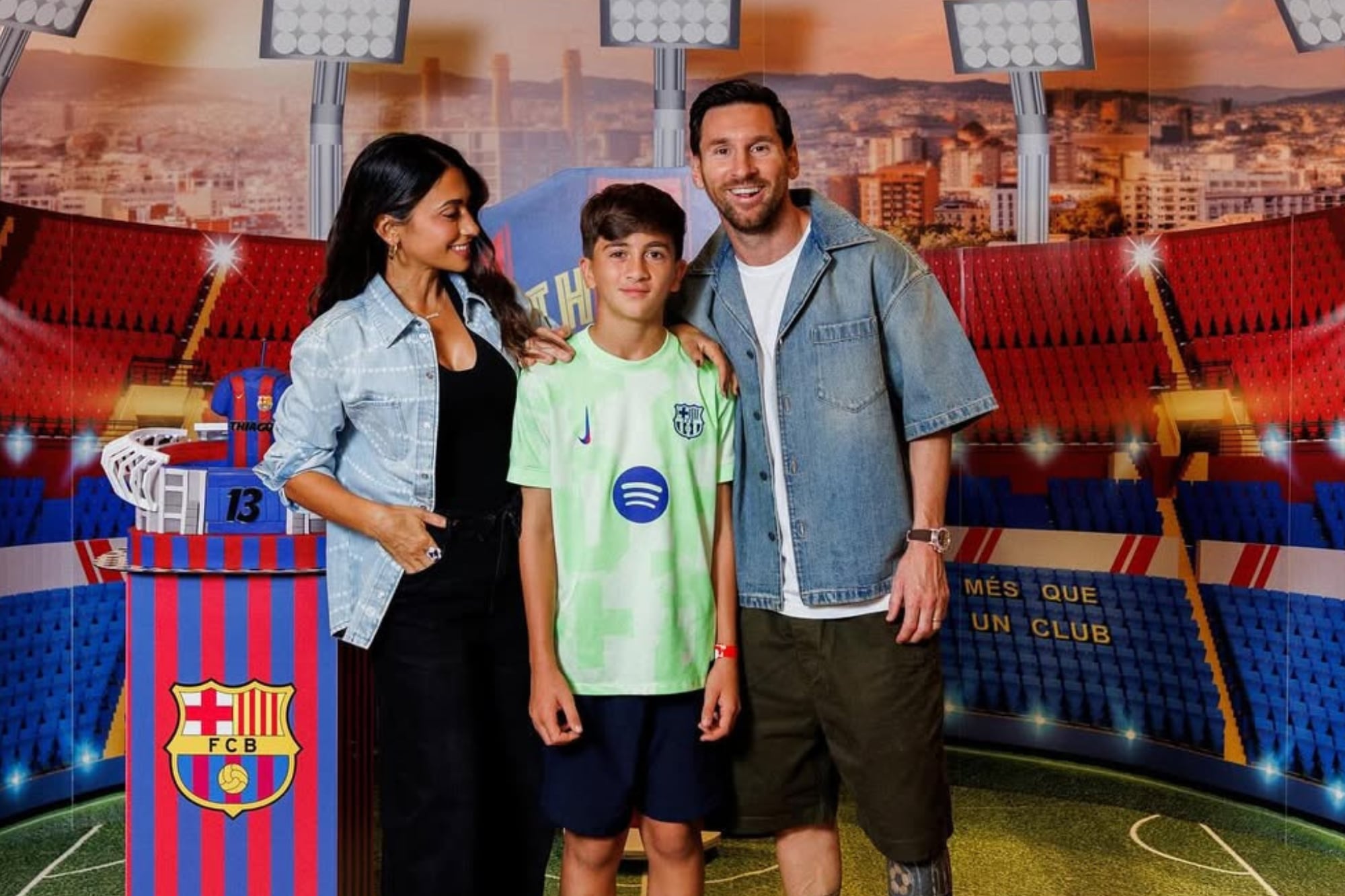 El festejo de cumpleaños de Thiago Messi: los looks de Leo y Anto Roccuzzo y la especial temática que eligió