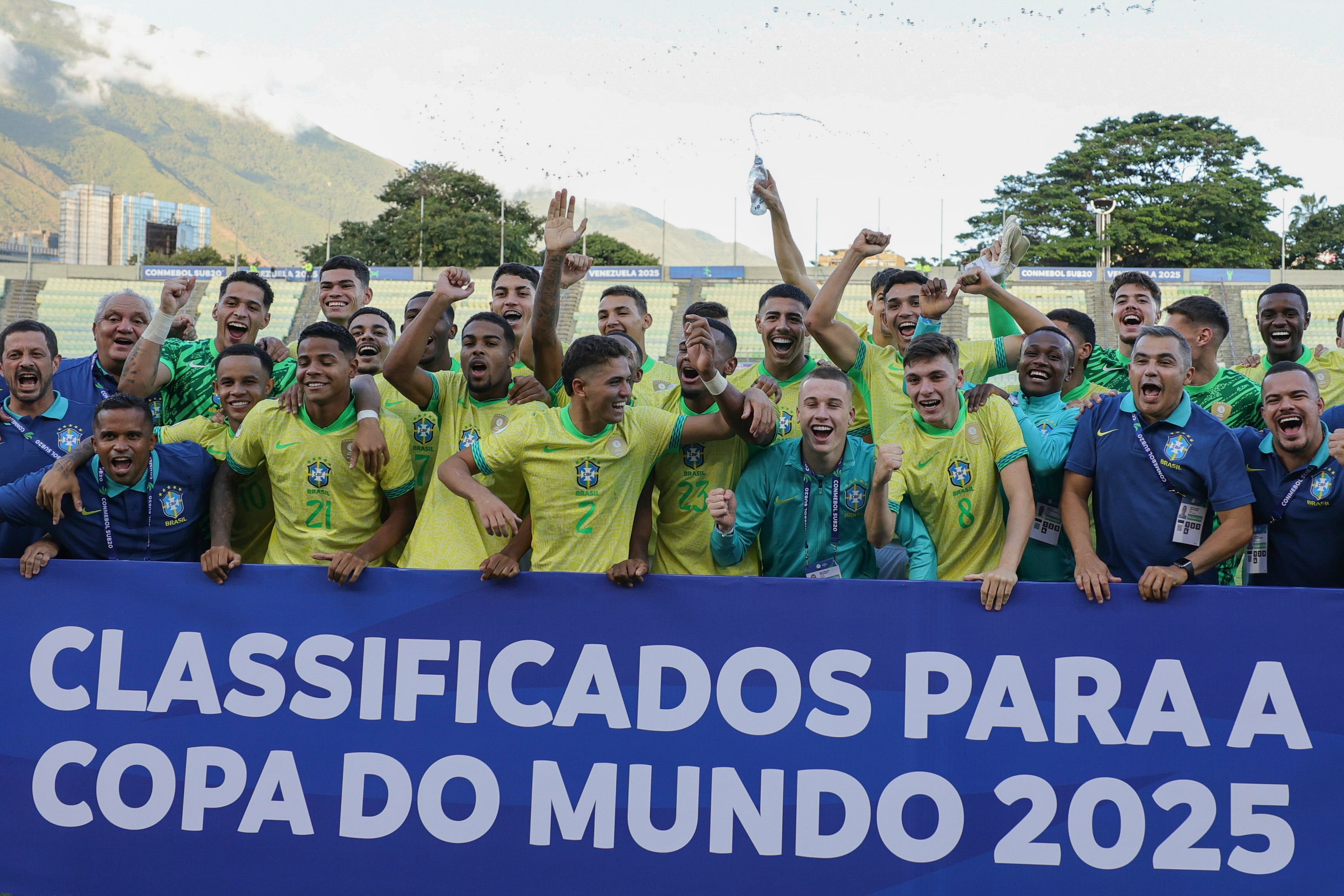 Brasil le ganó a Paraguay 3 a 1 y se clasificó al Mundial Sub 20 de Chile 2025