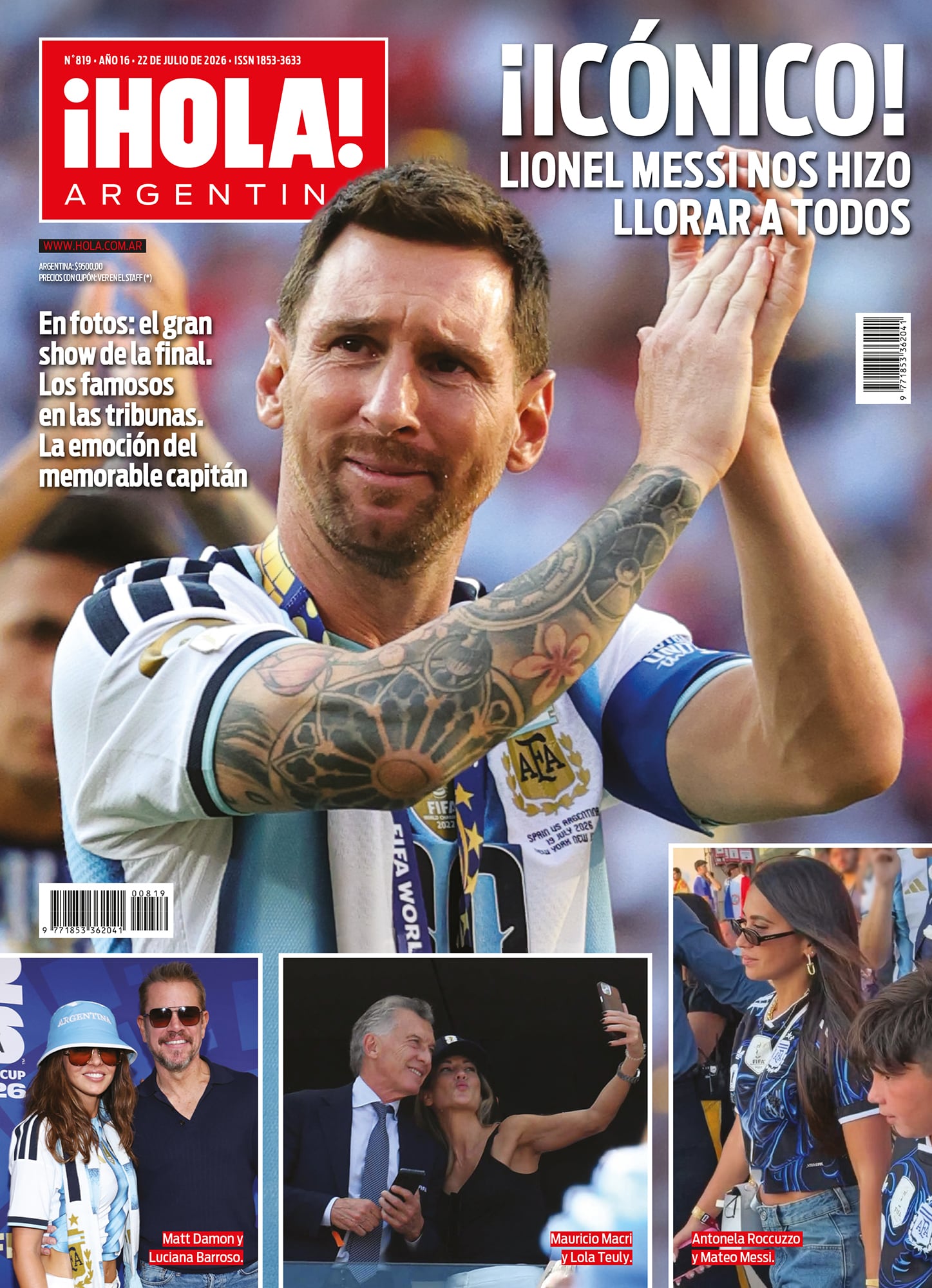 tapa revista Hola
