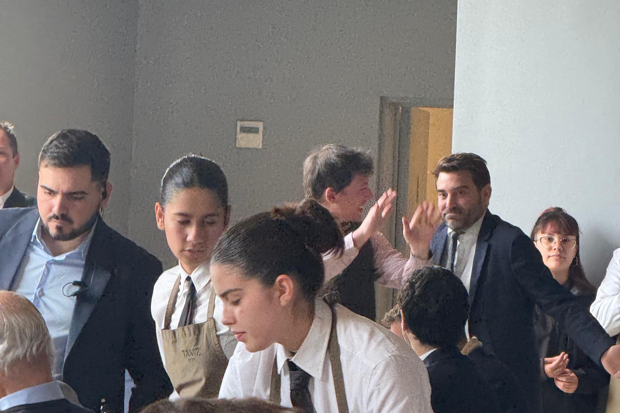 Santiago Caputo asistió al restaurante Central