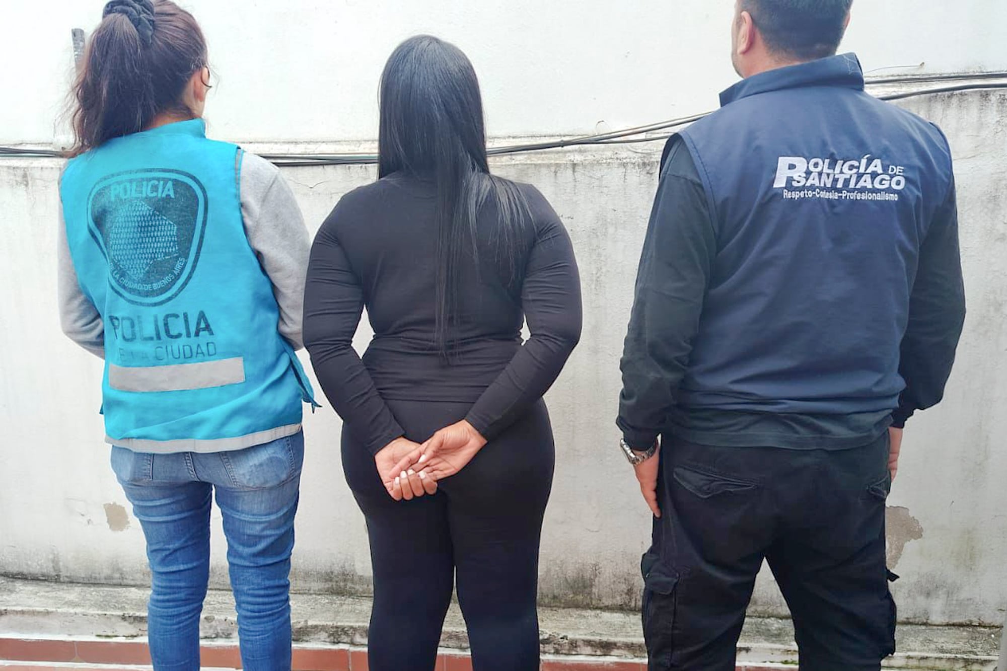 Ana Mónica Ahumedo Blanco, detenida
