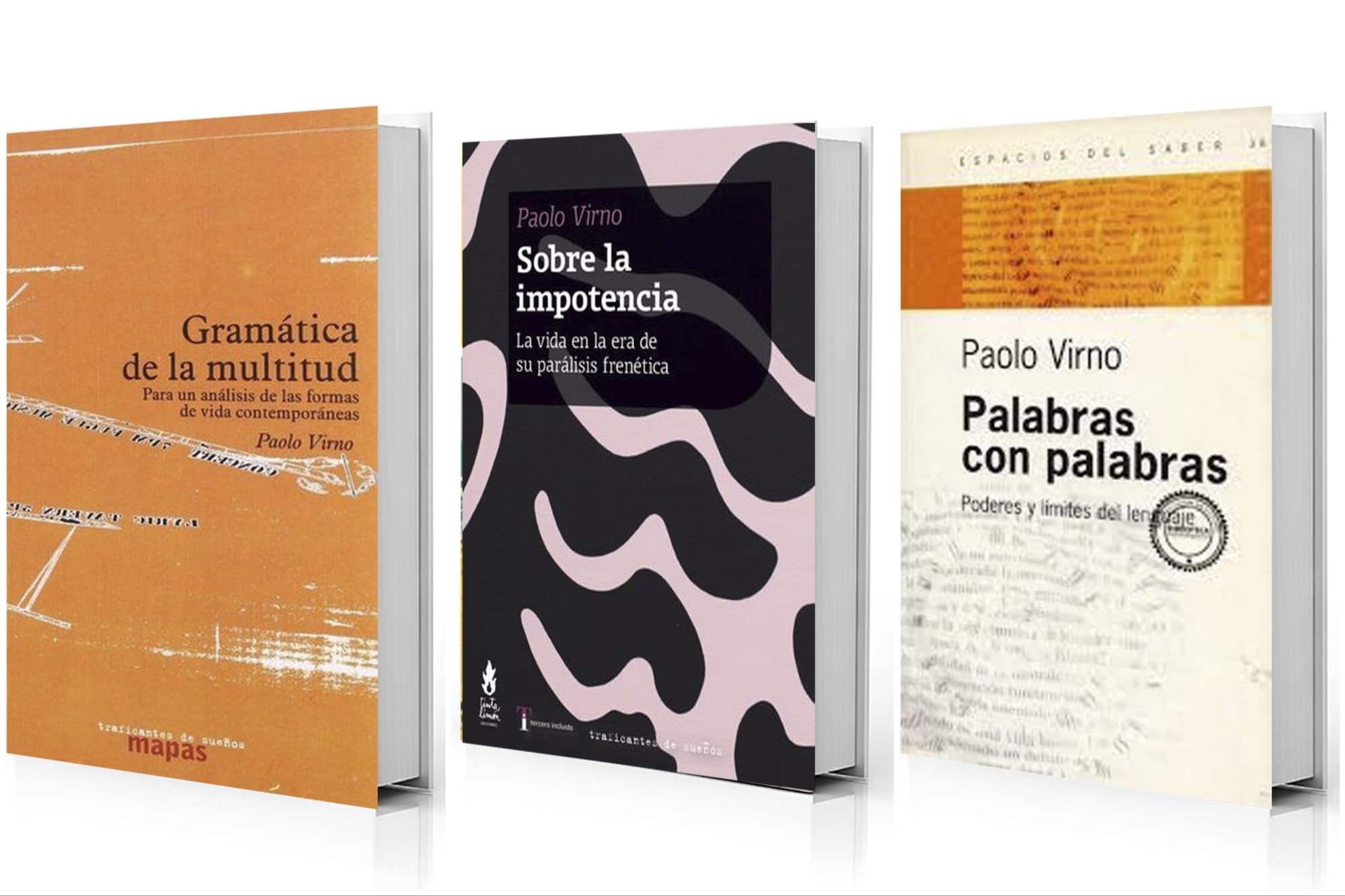 Algunas de las obras de Paolo Virno disponibles en español