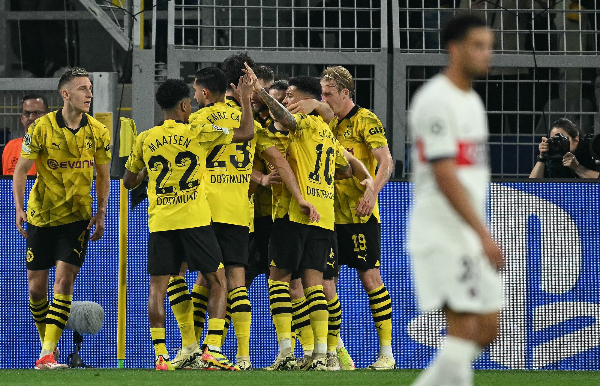 Borussia Dortmund le ganó 1 a 0 a PSG en el partido de ida de las semifinales de la Champions League
