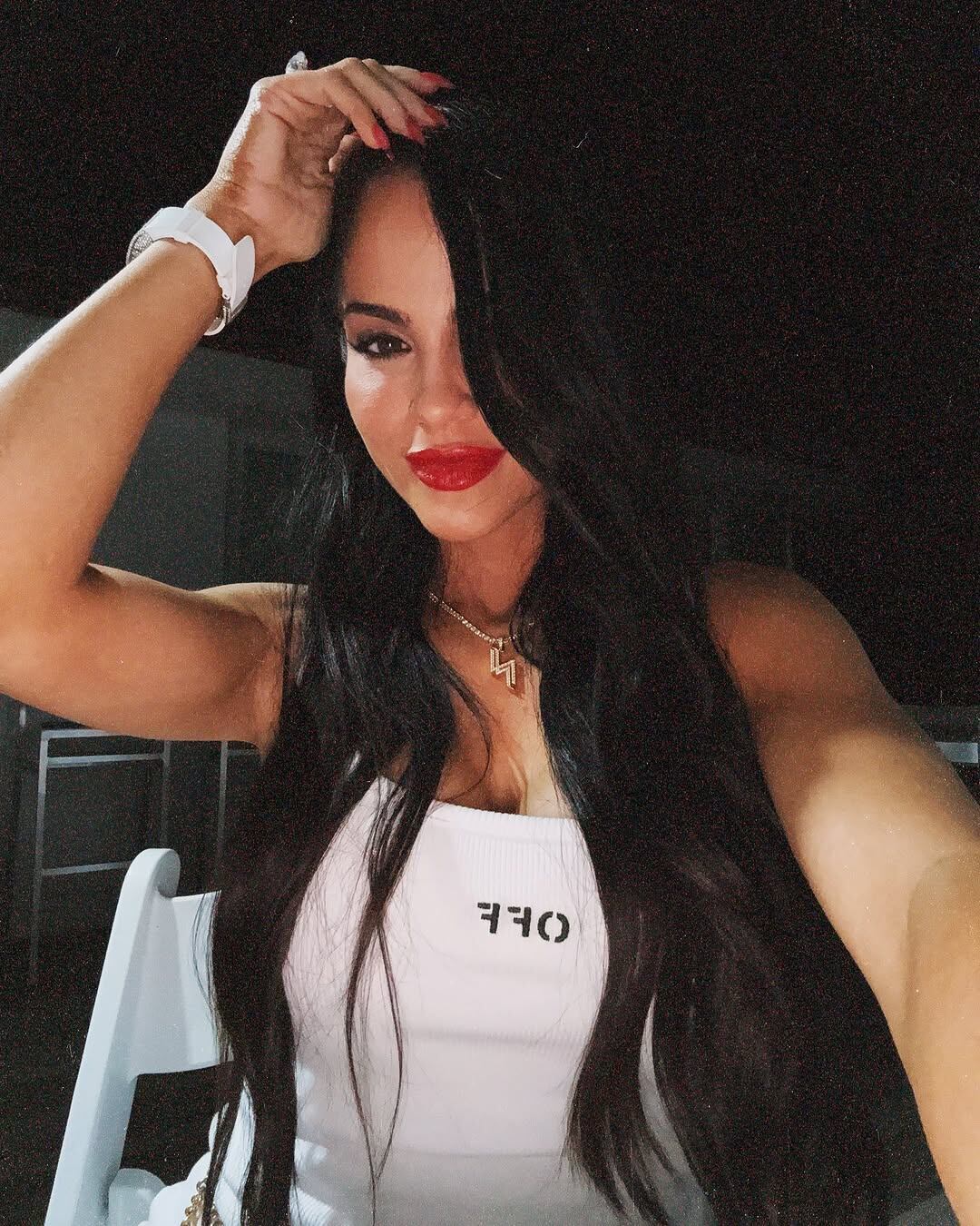 La foto que subió Natti Natasha a su cuenta de Instagram para desearle un buen año a sus seguidores