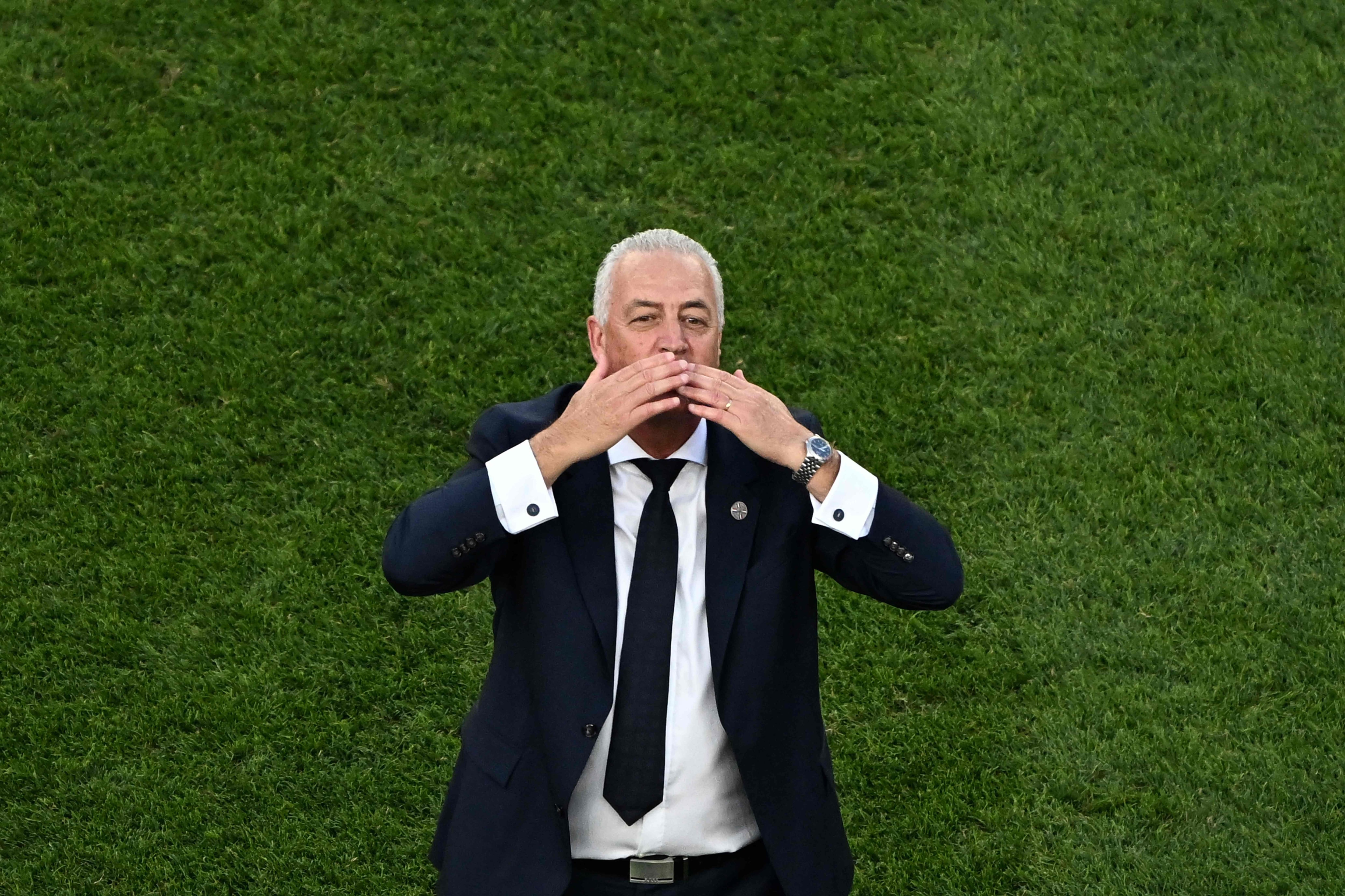 La emoción de Gustavo Alfaro al consumarse la hazaña de Paraguay frente a Alemania en el Mundial 2026
