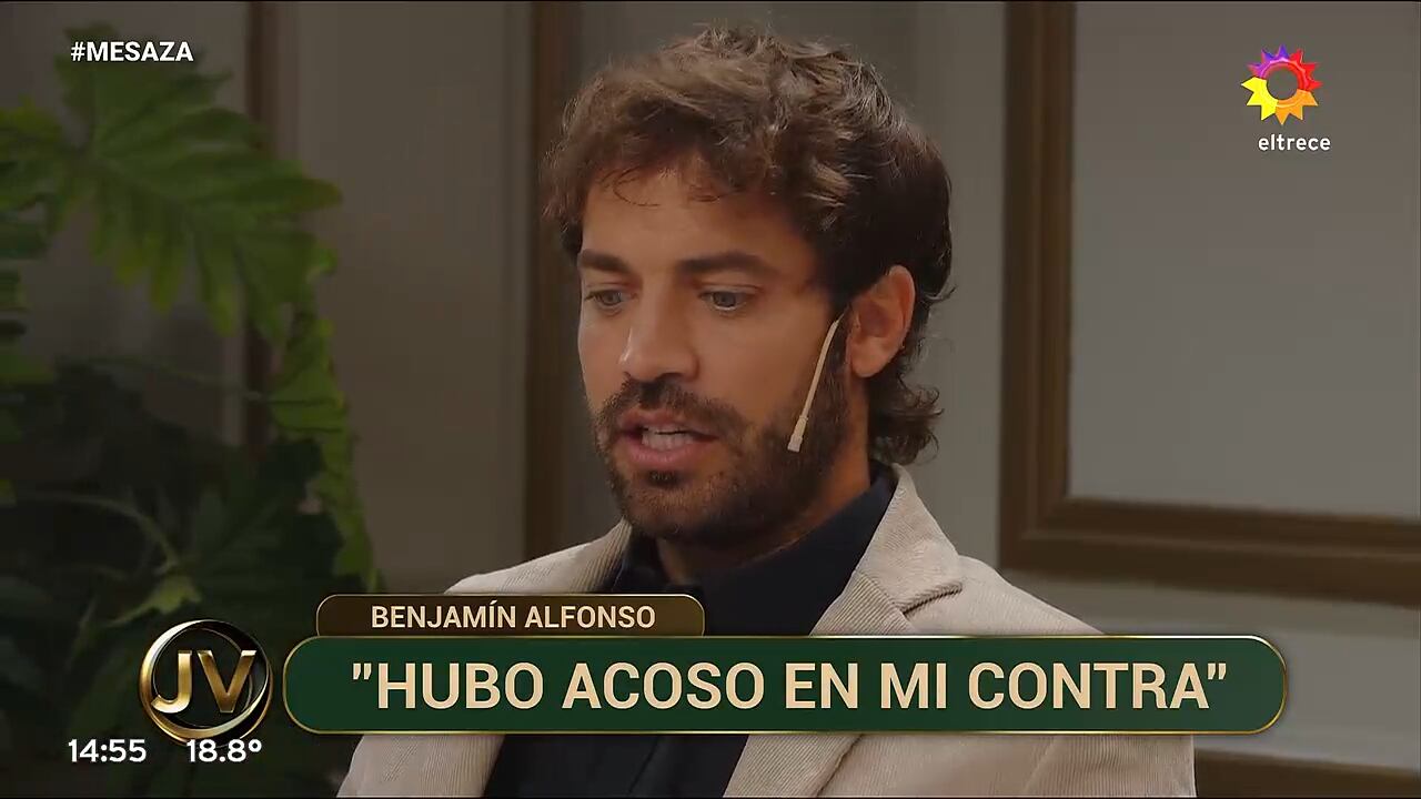 El actor contó que fue acosado por una actriz del elenco de la serie Valeria
