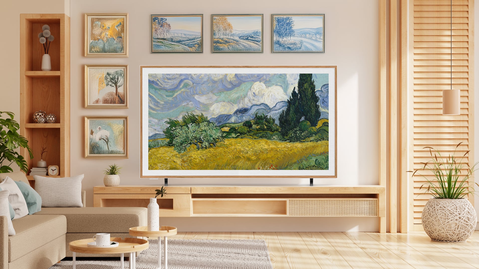 Un televisor Noblex Art TV