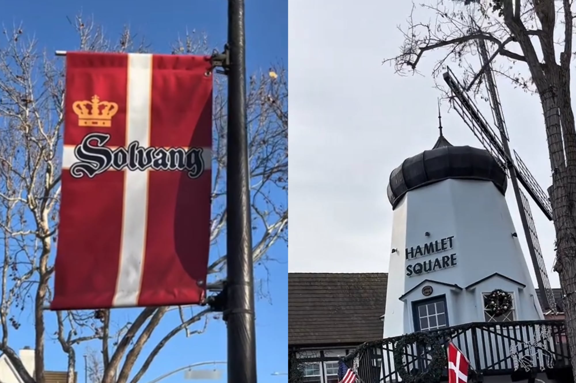 Solvang recrea un típico pueblo danés