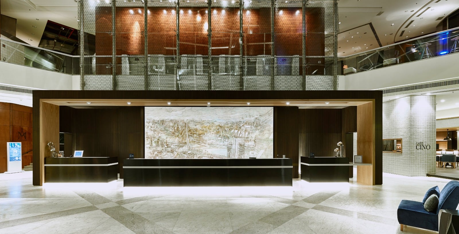 El Hilton Morumbi está pensado para viajeros corporativos, pero trabaja para prolongar su estadía en la ciudad.