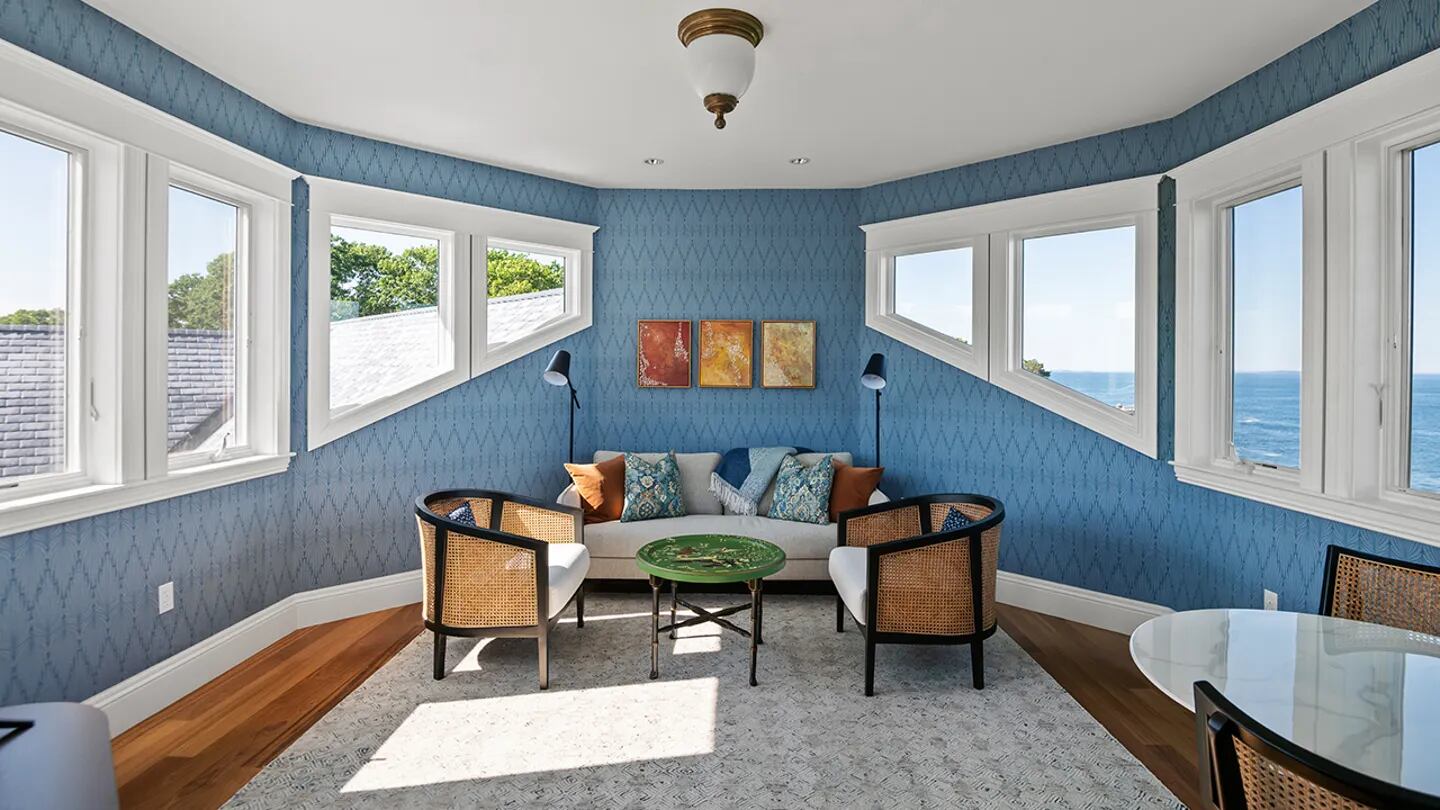 Planta alta de la casa que le perteneció a Bette Davis (Peter G. Morneau)