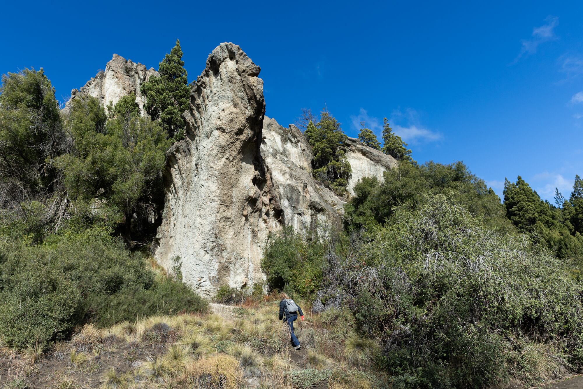 Cueva del Indio en camino al Paso Córdoba.