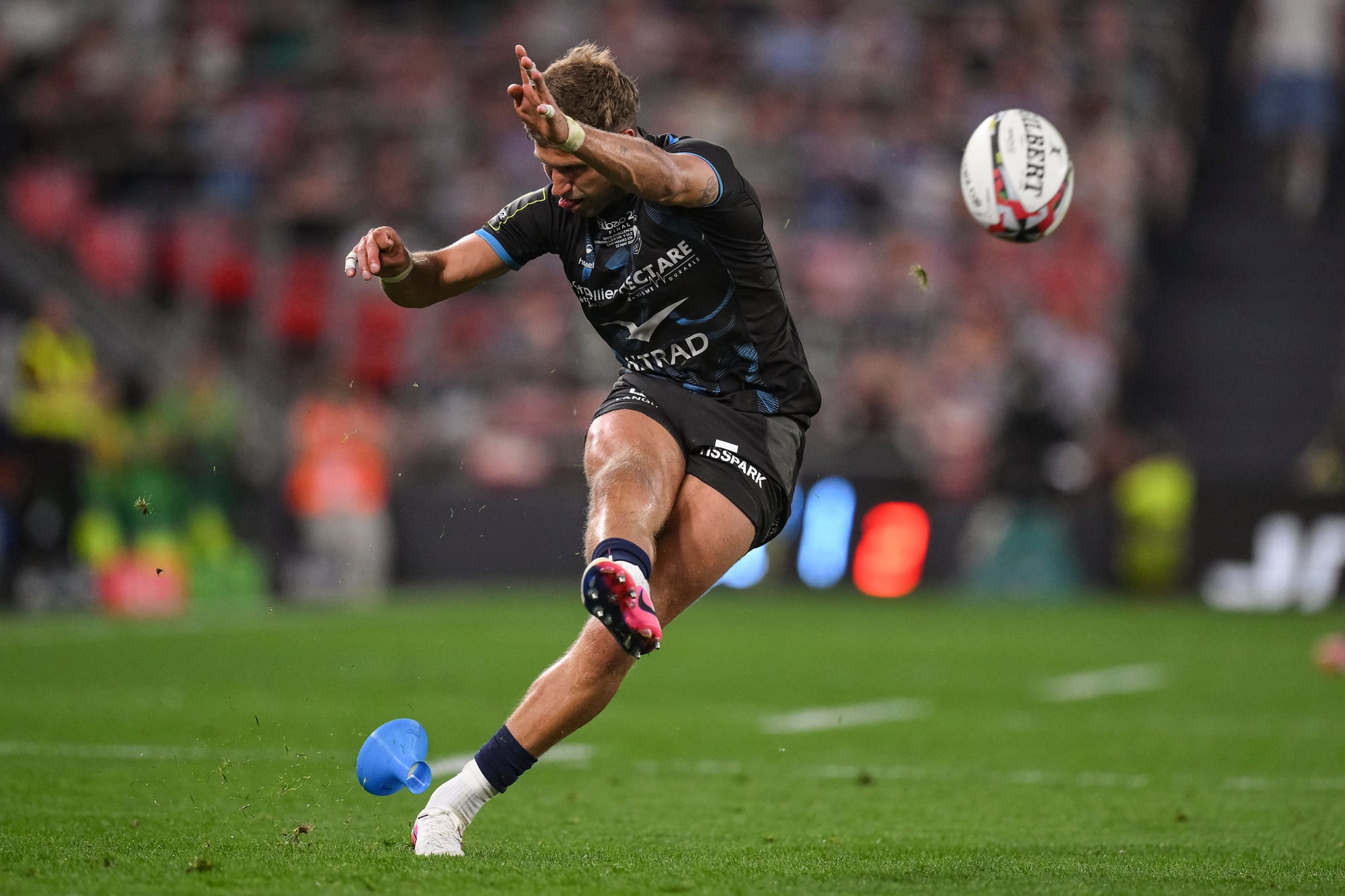 Domingo Miotti hizo 10 puntos y lideró a Montpellier a la conquista de la Challenge Cup en Europa