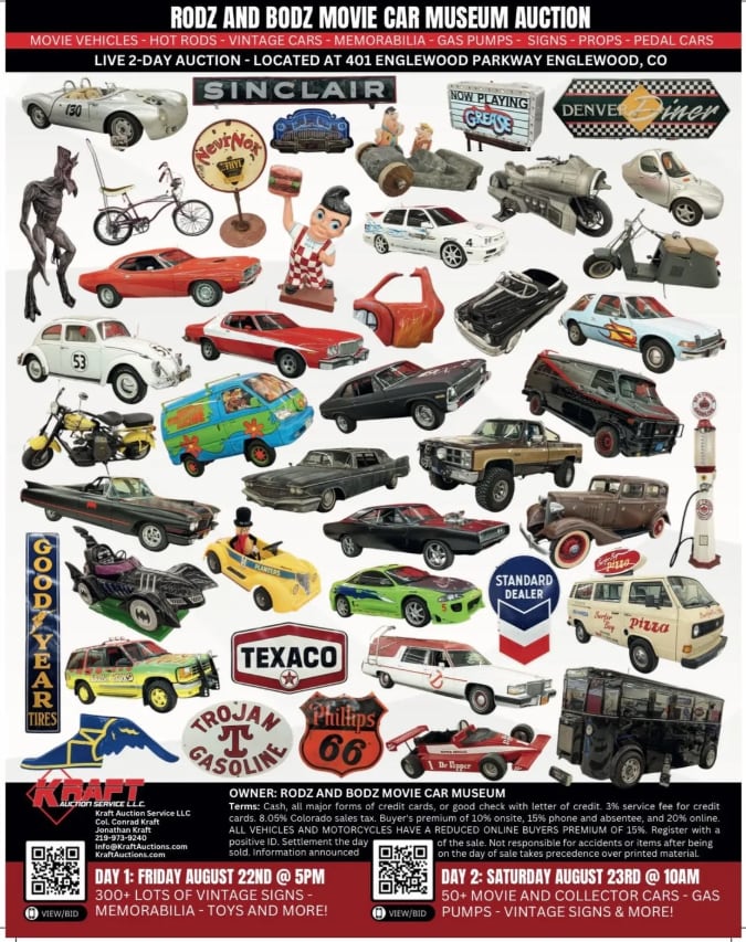 Subasta del Museo del Auto de Colorado (odzandbodzmuseum.com)