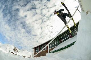 Cristóbal, el prodigio del esquí extremo: el niño que sorprende en Bariloche