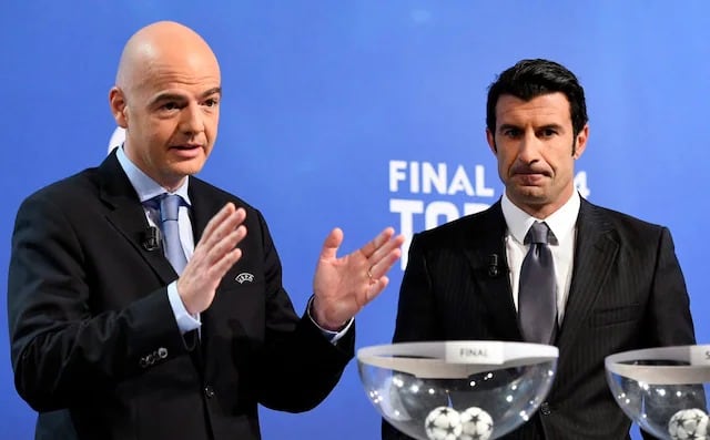 El ex futbolista portugués Luis Figo pidió la renuncia de Gianni Infantino como presidente de la FIFA: “Se tiene que ir. Ahora”
