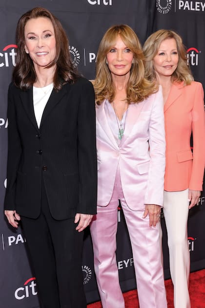 6 de abril. Kate Jackson, Jaclyn Smith y Cheryl Ladd, juntas en el
Dolby Theatre