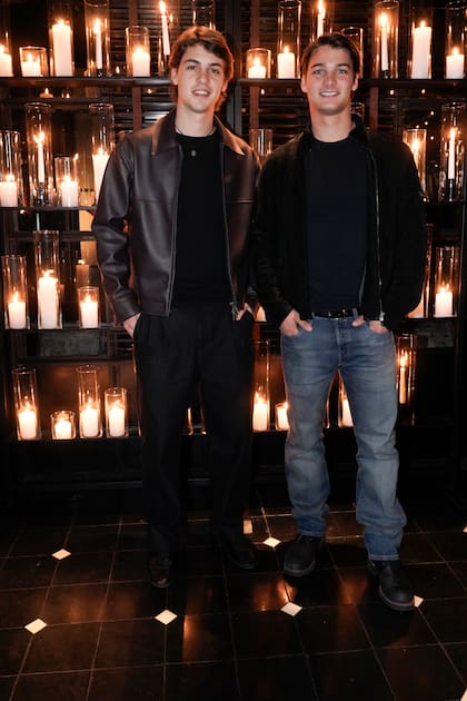 Benicio y Tiziano Gravier