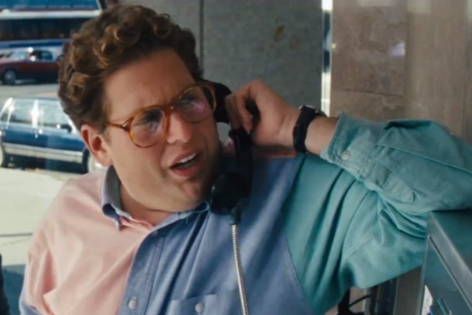 Jonah Hill, hilarante en el papel de Donnie Azoff en El lobo de Wall Street