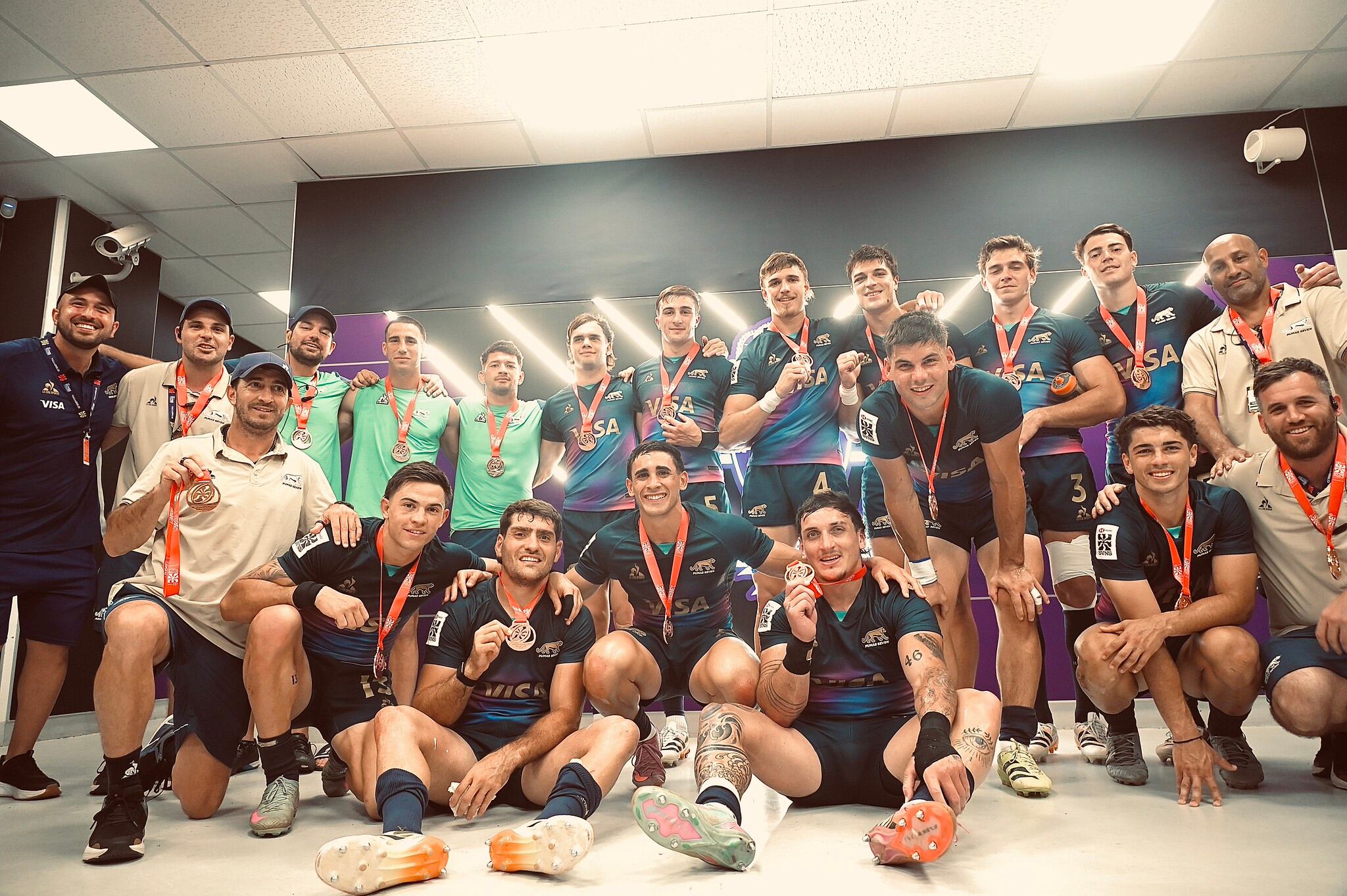 Los Pumas lograron su medalla de bronce número 25 en la historia del Circuito Mundial de Seven