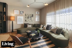 Texturas, color y guiños Mid Century en la renovación de una casa de los años 60