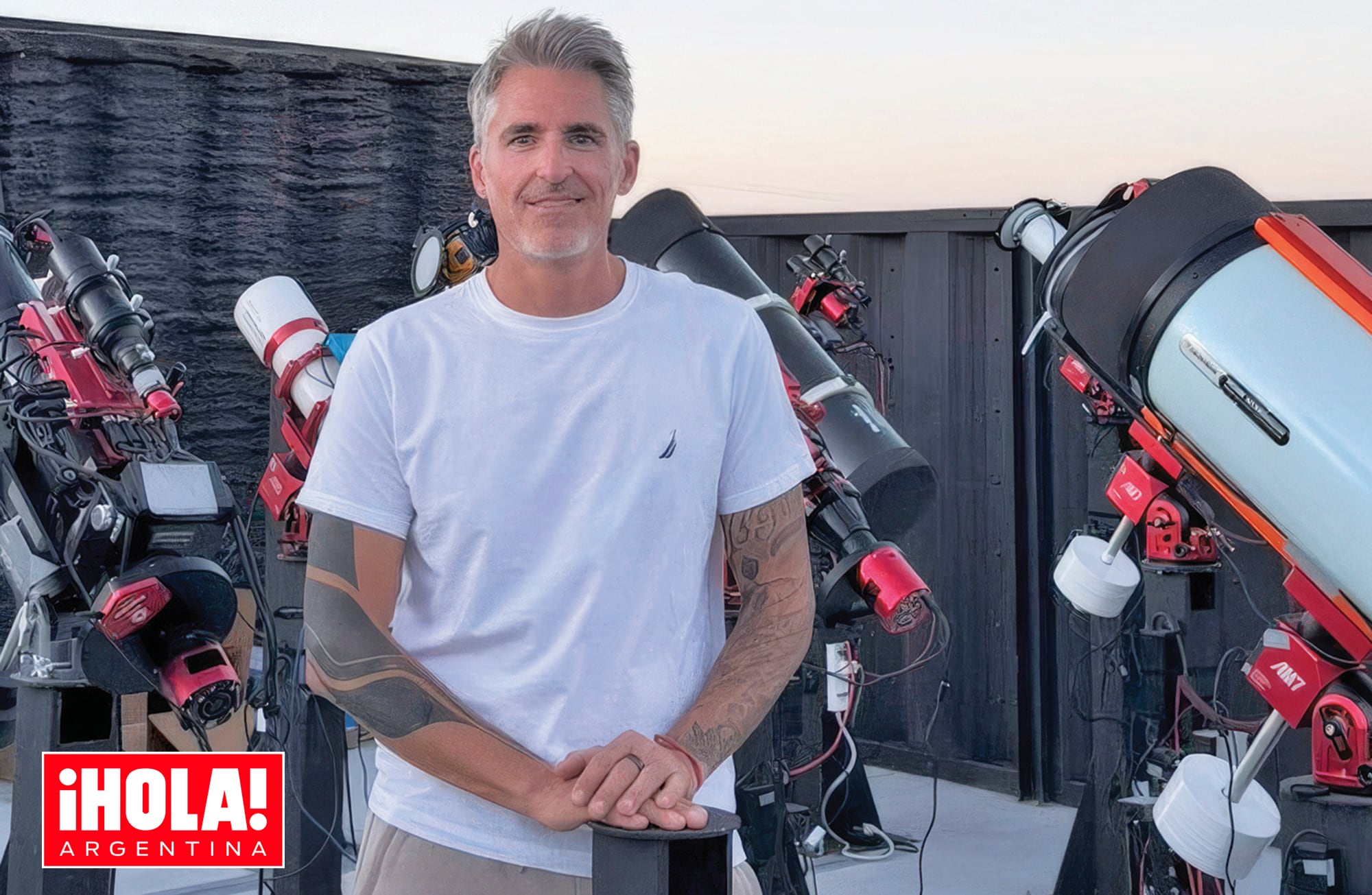 “Siempre me fascinó”. Instalado en Miami, Nicolás Paladini montó una “granja galáctica” en el desierto de Mojave