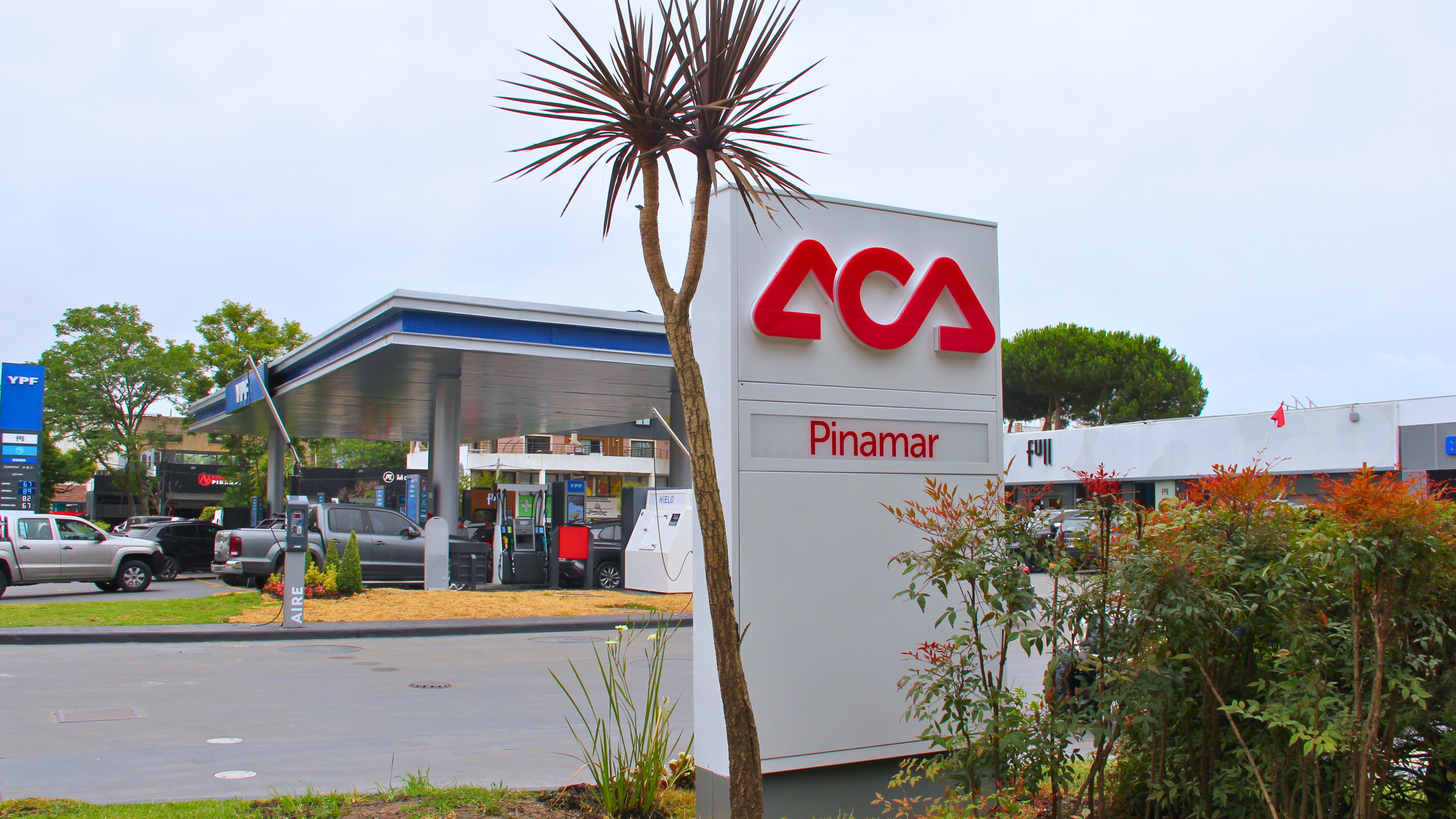 Inauguraron una nueva estación de servicio en el marco de una alianza entre dos marcas