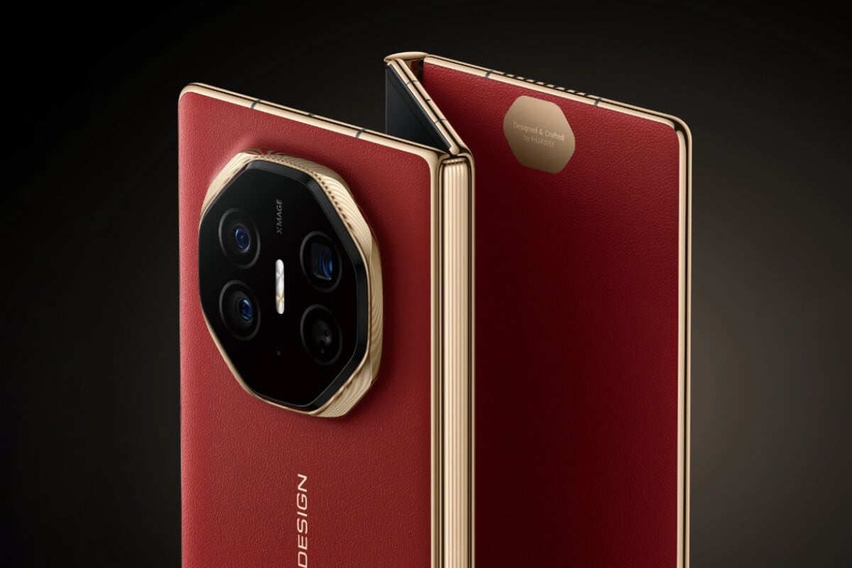 El nuevo Huawei Mate XT Ultimate tiene una pantalla plegable de 10,2 pulgadas que se dobla en dos lugares