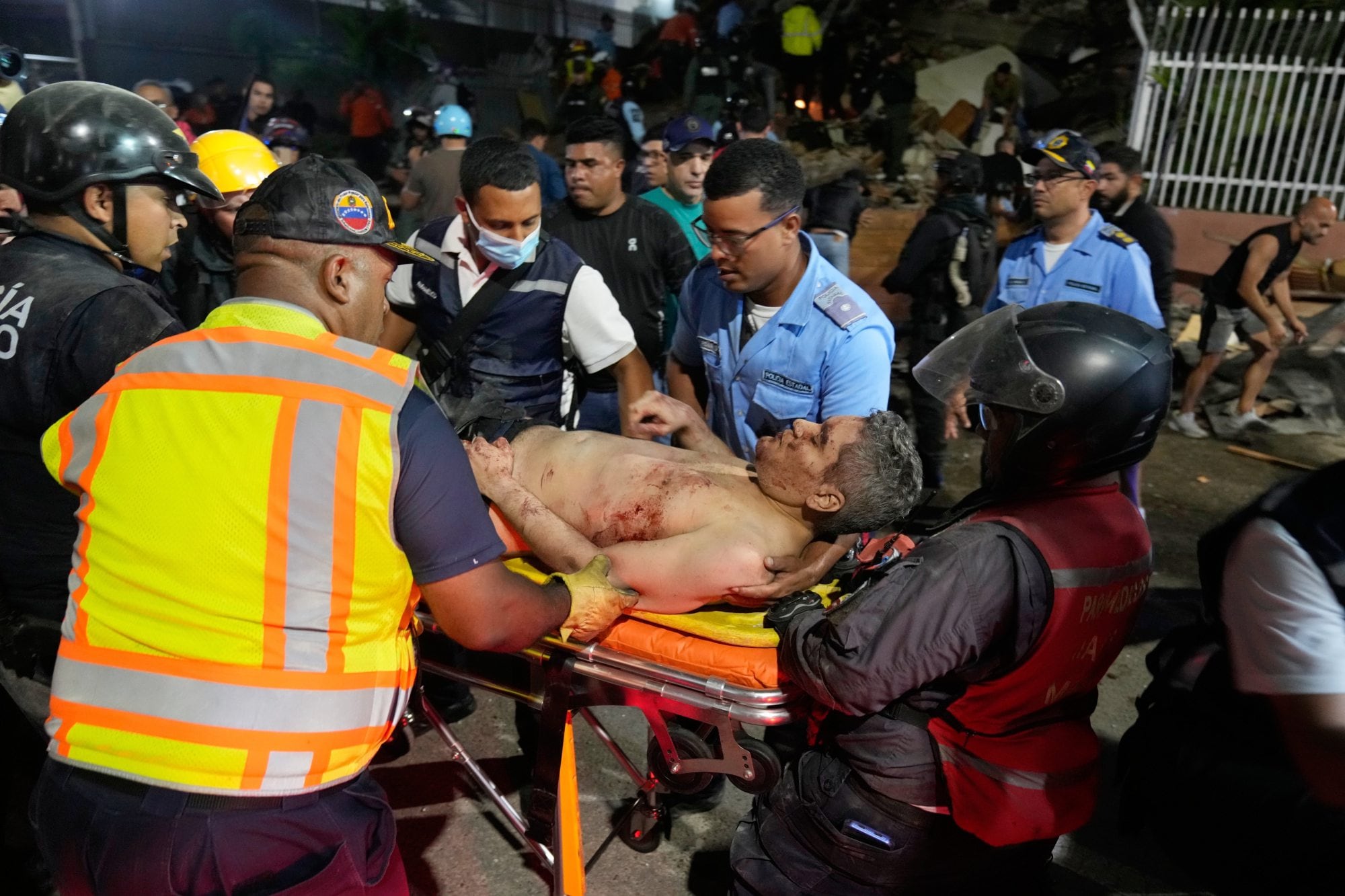 Los hospitales de Caracas y ciudades aledañas recibieron a cientos de heridos