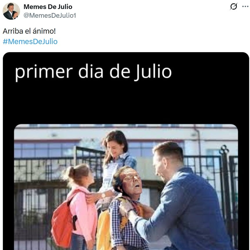 Los memes sobre la llegada de julio
