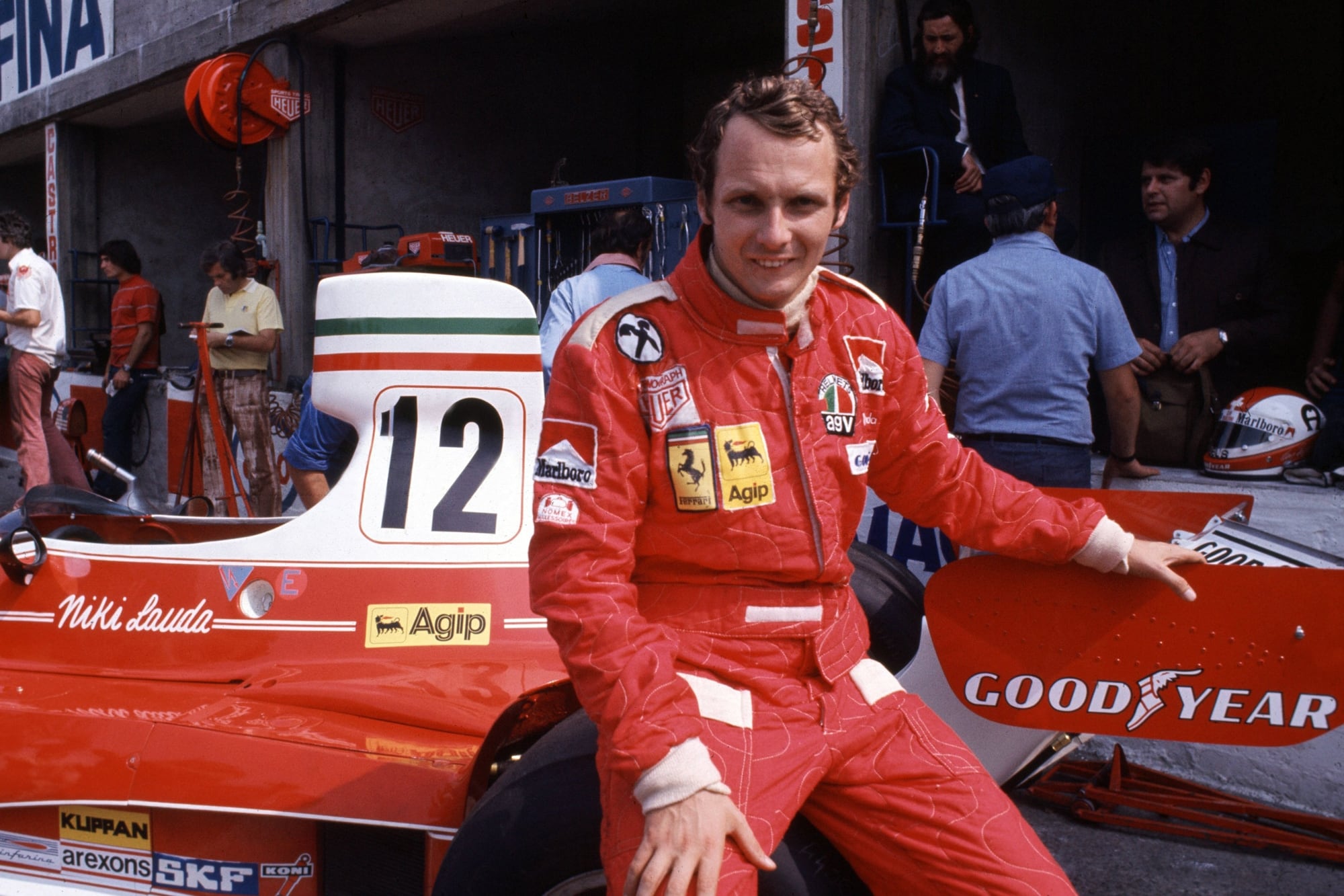 Niki Lauda antes del accidente