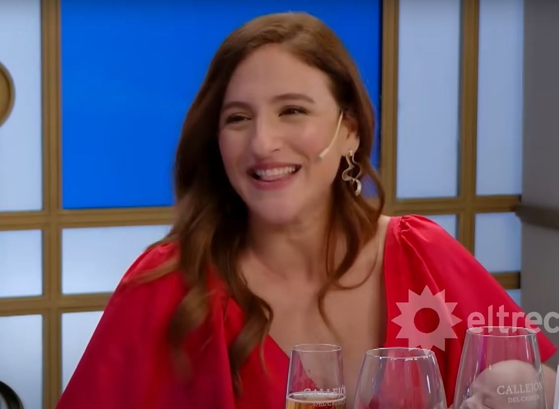 Carolina Amoroso presentó a su hijo Vicente en el programa de Mirtha Legrand