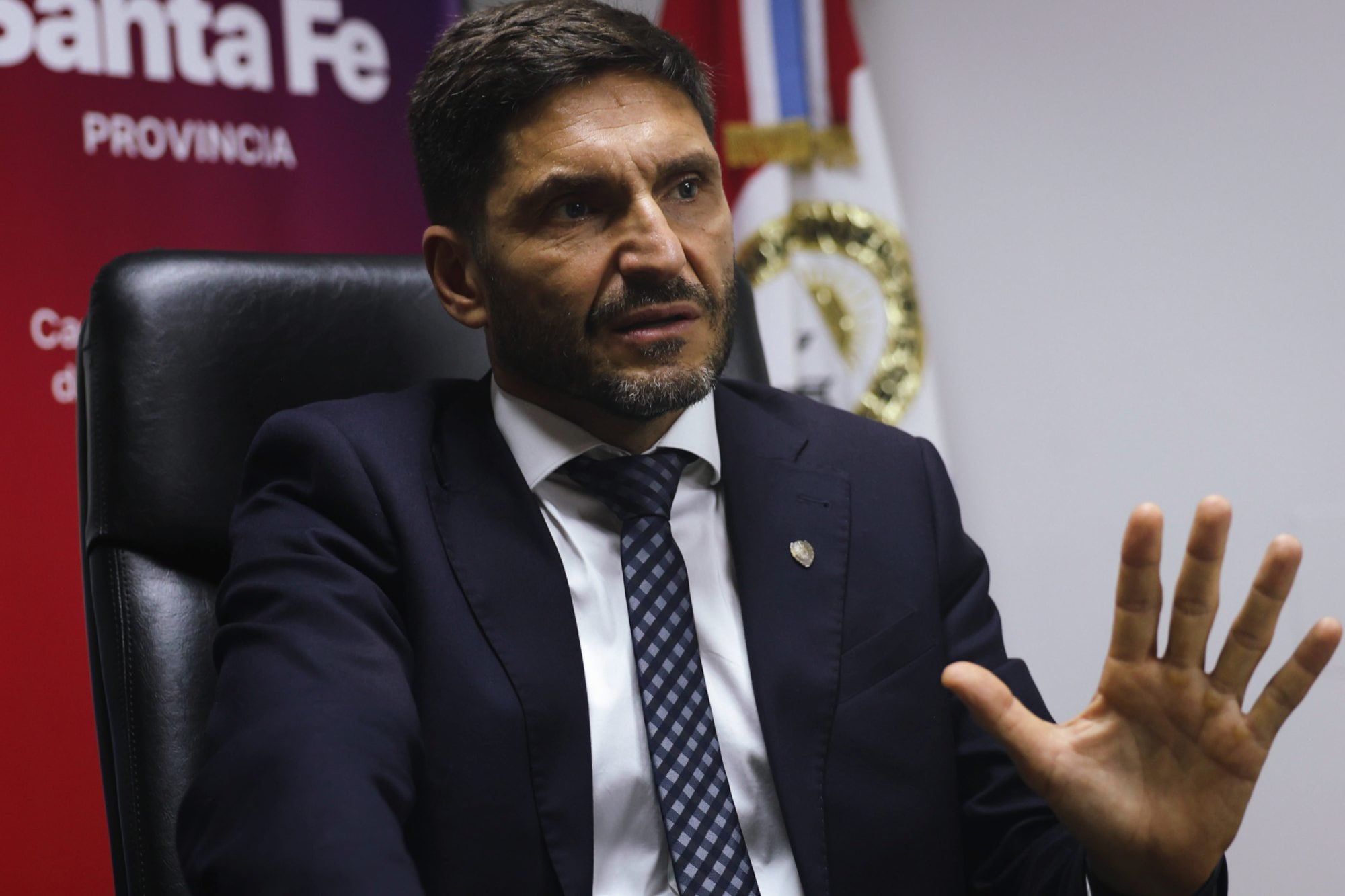 Maximiliano Pullaro, gobernador de Santa Fe