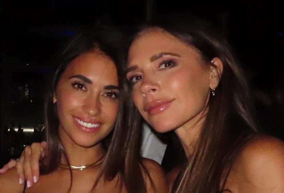 Antonela Roccuzzo saludó a su amiga Victoria Beckham por su cumpleaños y le dedicó una foto especial