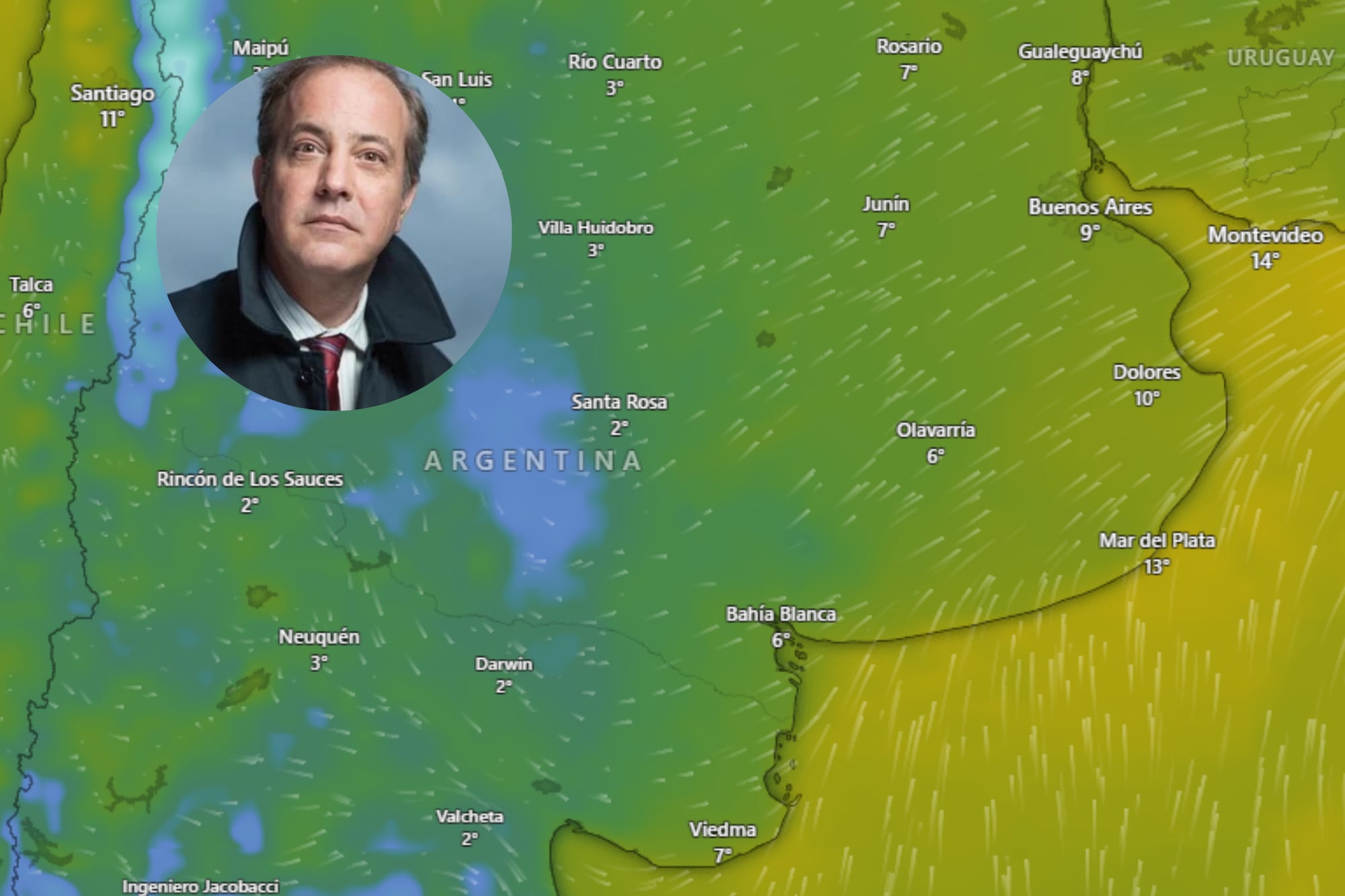 Sigue el frío y podría llover: así estará el clima en el AMBA esta semana