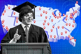 Los libertarios celebran “estar de moda” en Estados Unidos y acopian invitaciones para Milei