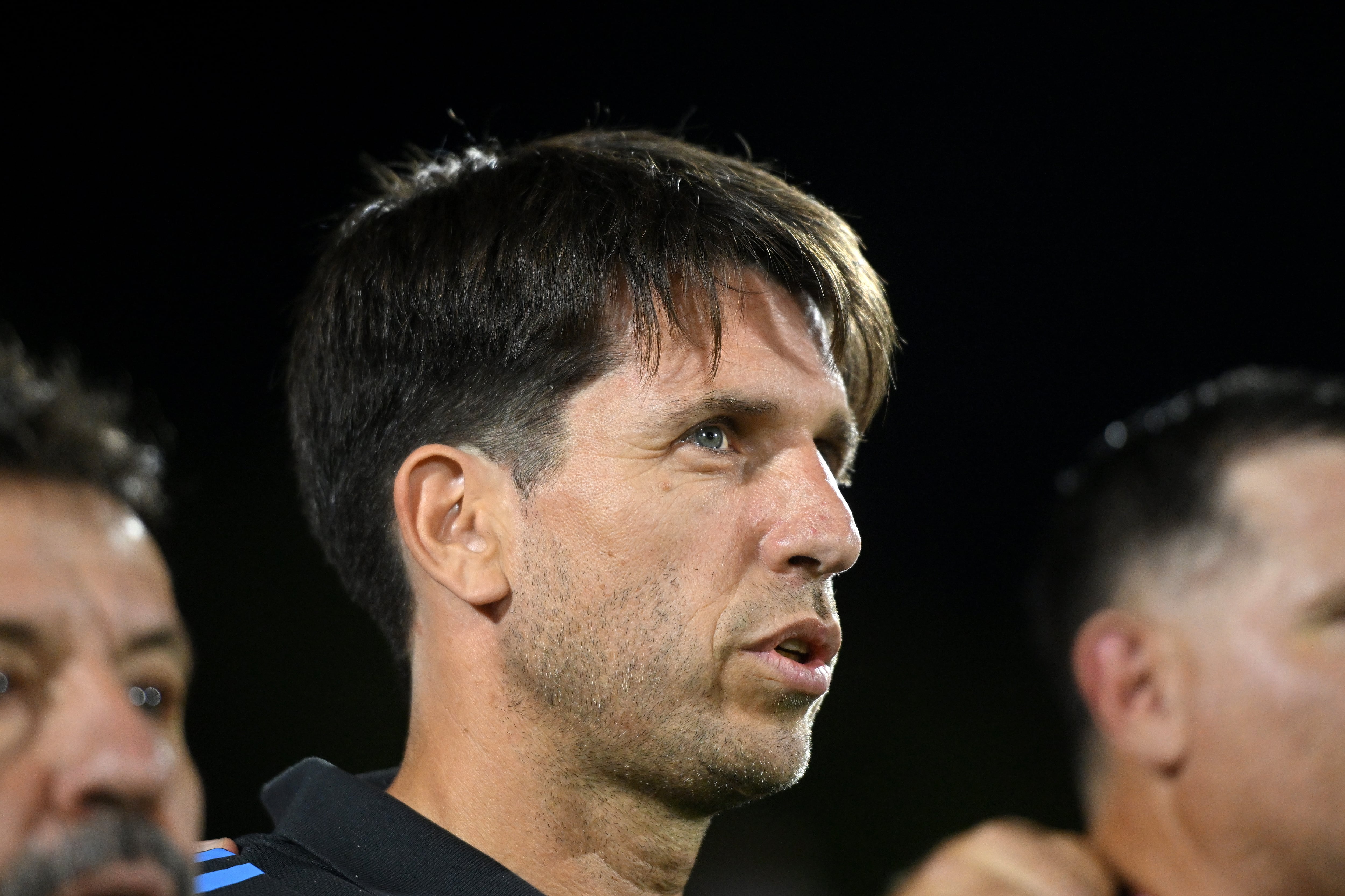 Diego Placente es el entrenador de la selección argentina Sub 17 que disputa el Mundial