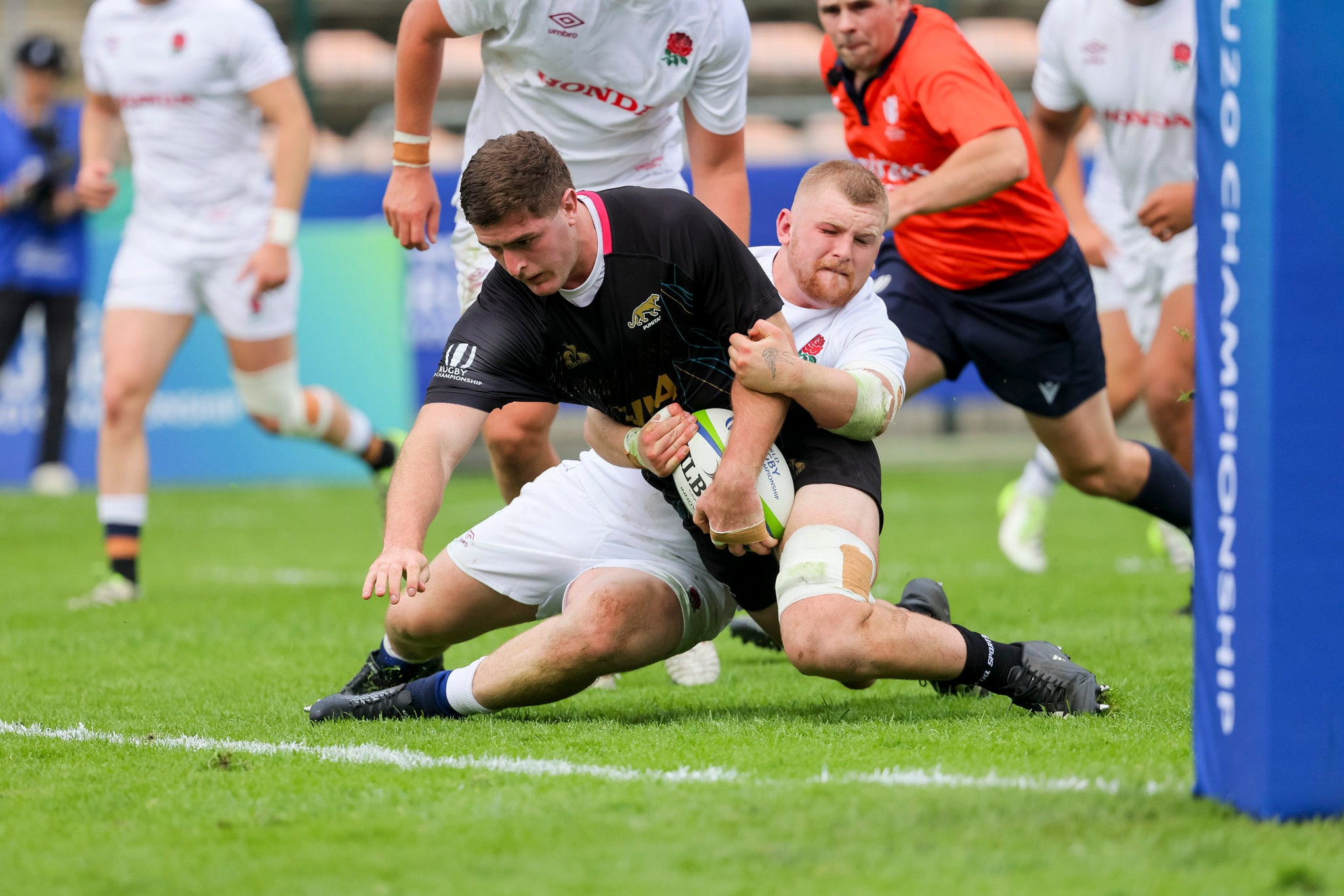 Juan Penoucos, de 21 años, una de las caras nuevas de los Pumas; jugó el Mundial Juvenil 2024