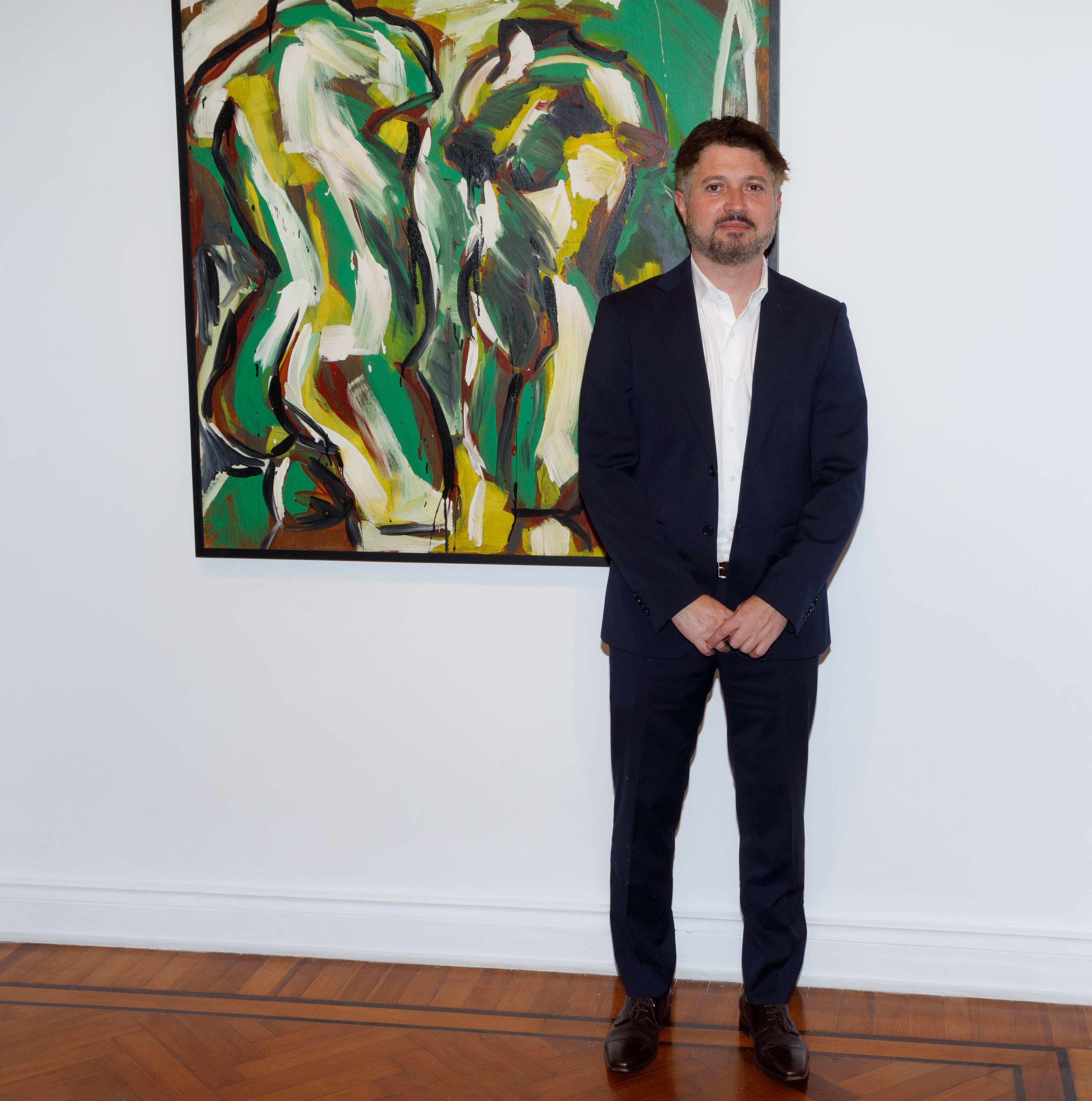 En fotos. Todos los invitados a Arte, Cultura y Diplomacia Pública en Recoleta 29 El legislador porteño Sergio Siciliano