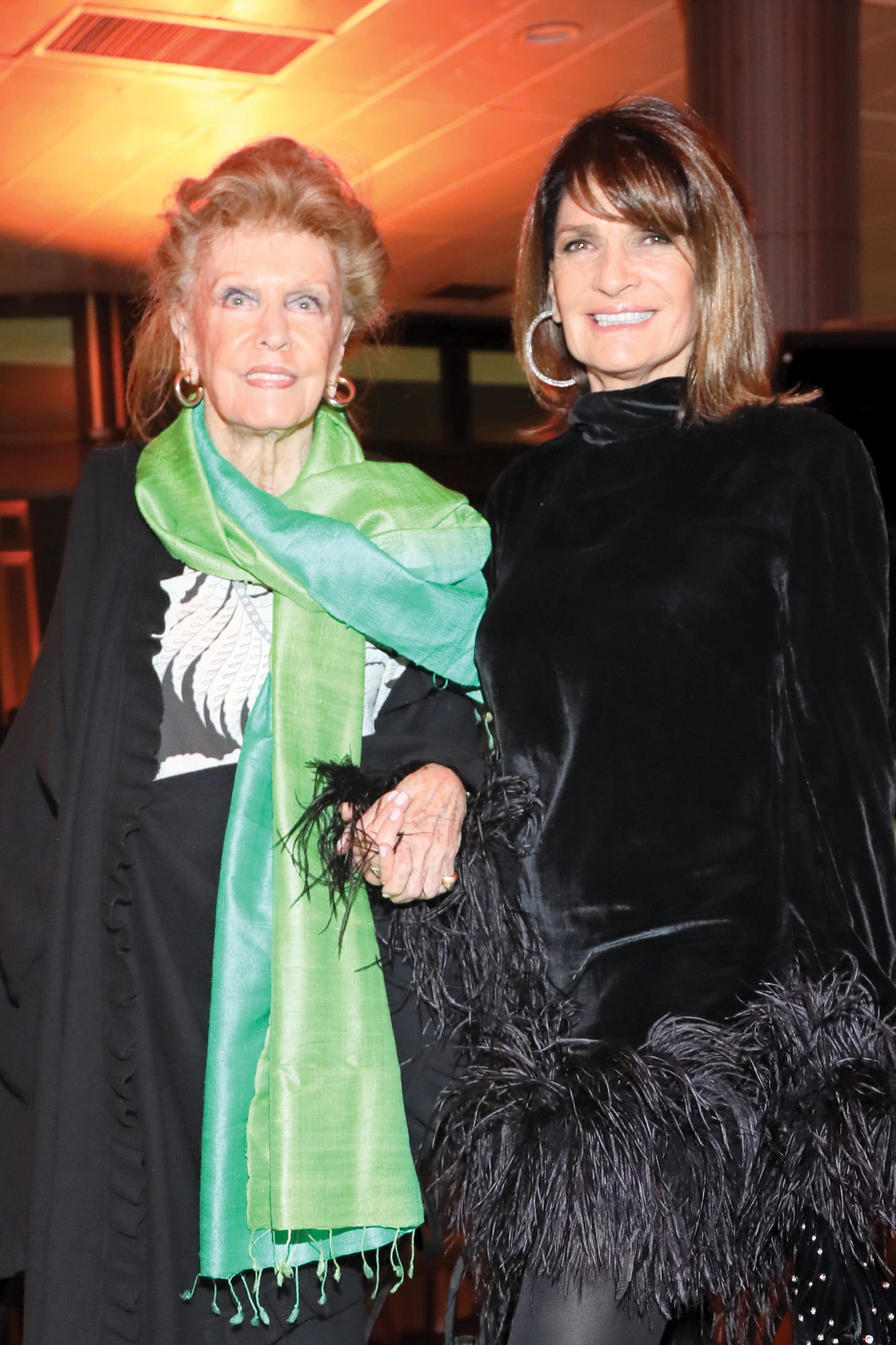 Joan Croucher y Teresa Calandra