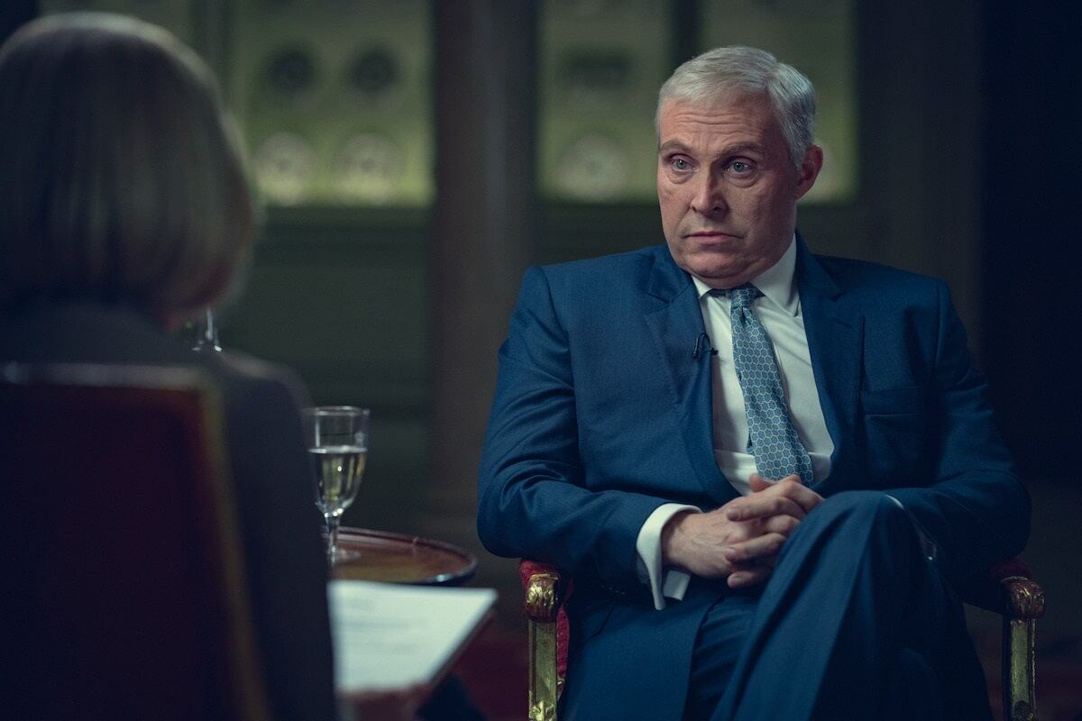 La película narra la entrevista que marcó el antes y el después para el príncipe Andrés (Foto: Netflix)
