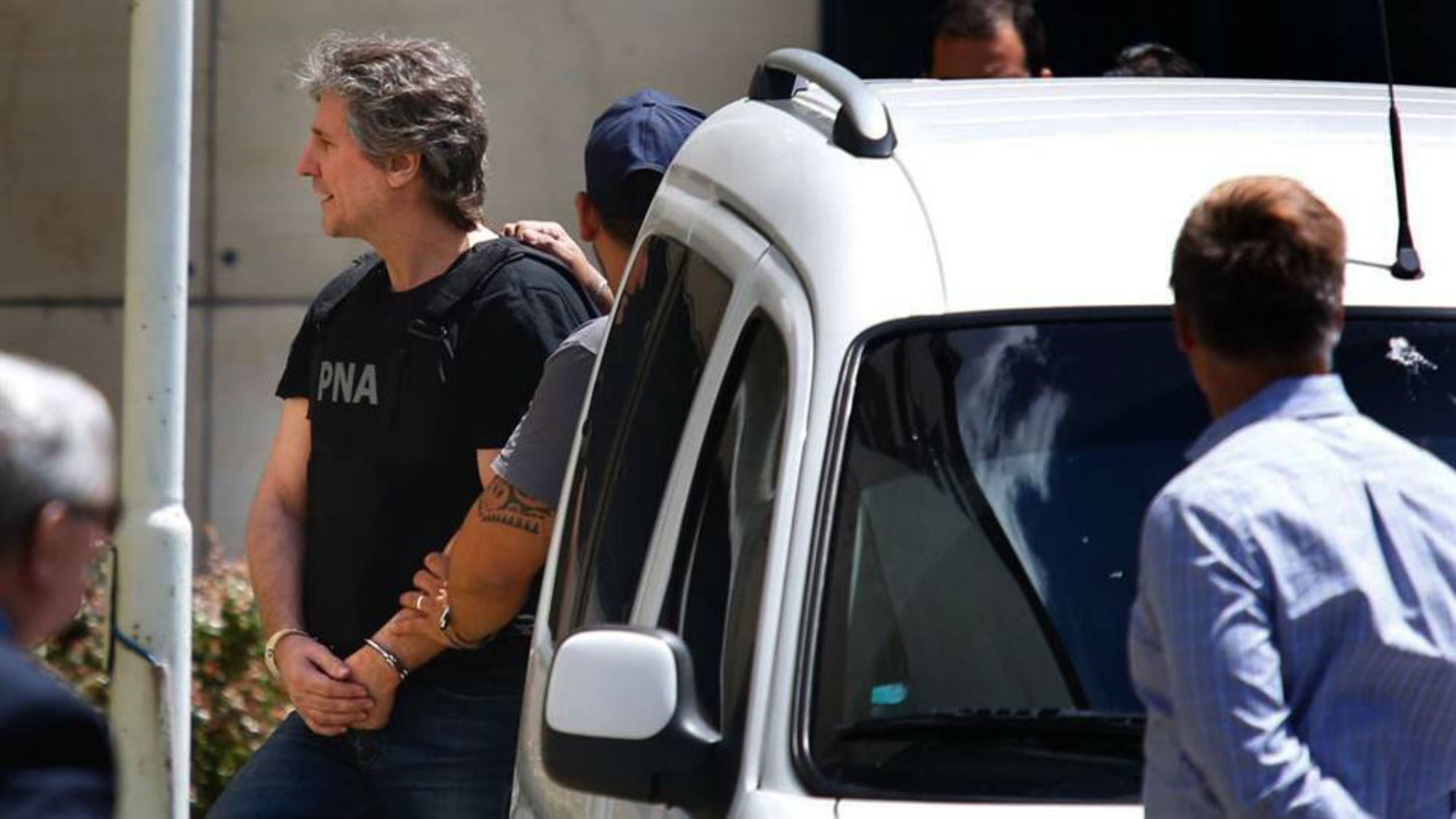 El traslado de Amado Boudou a Comodoro Py