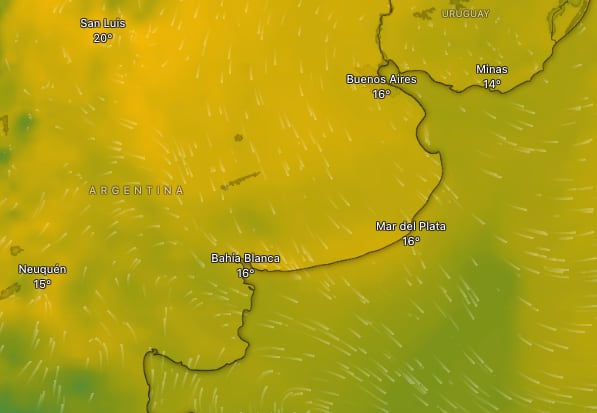 El pronóstico del tiempo para este viernes 15 de mayo en todo el país