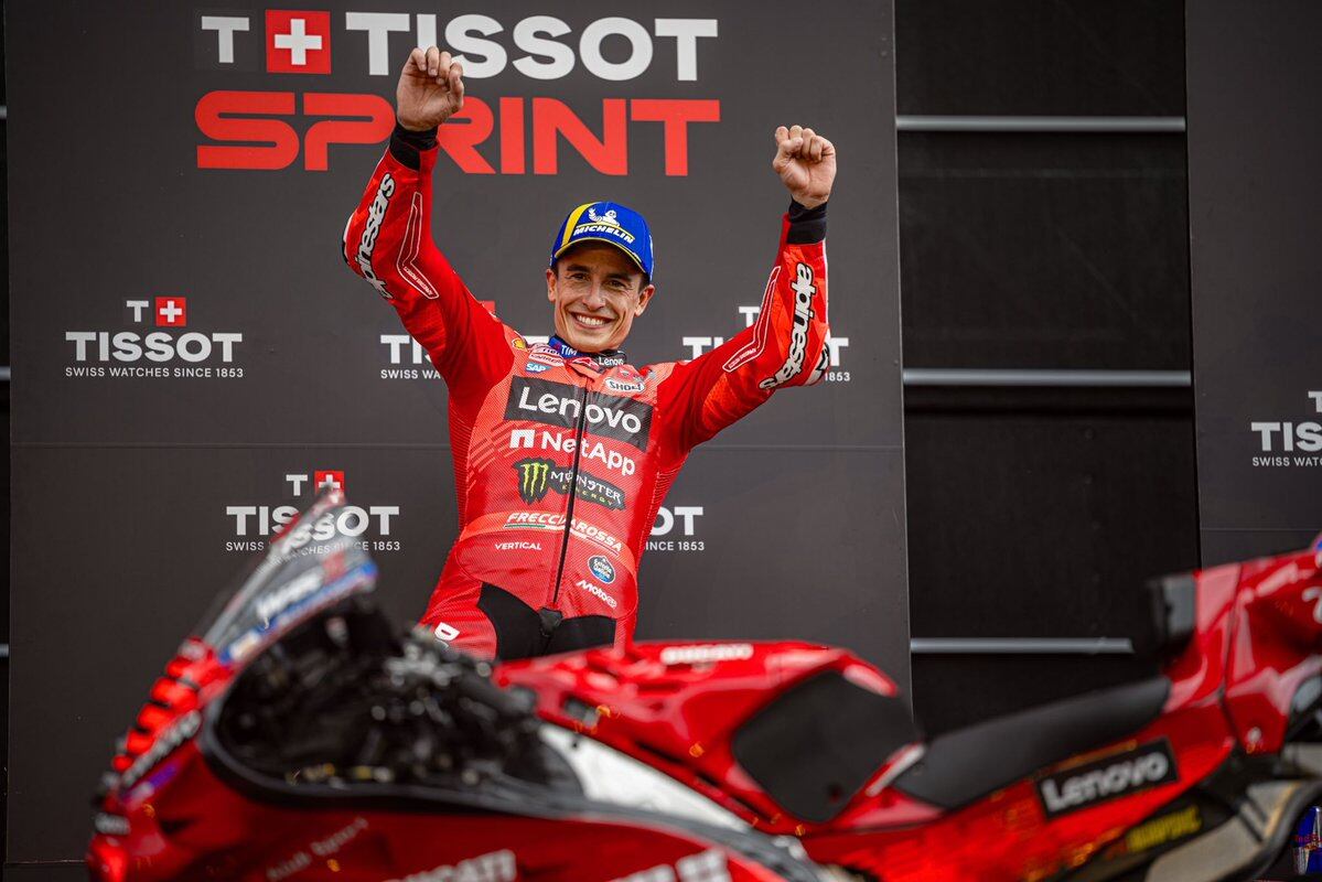 El español Marc Márquez, campeón del MotoGP