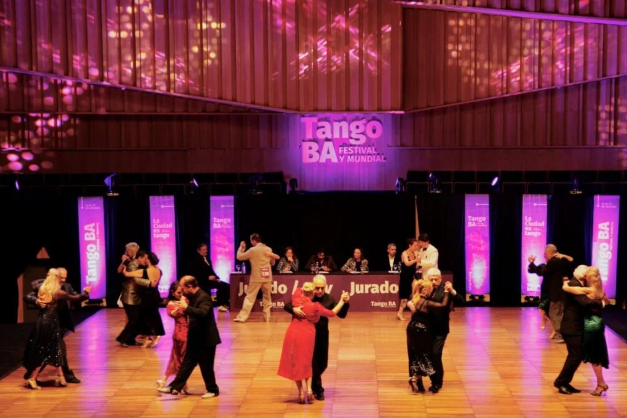 Competencias y milongas por toda la ciudad