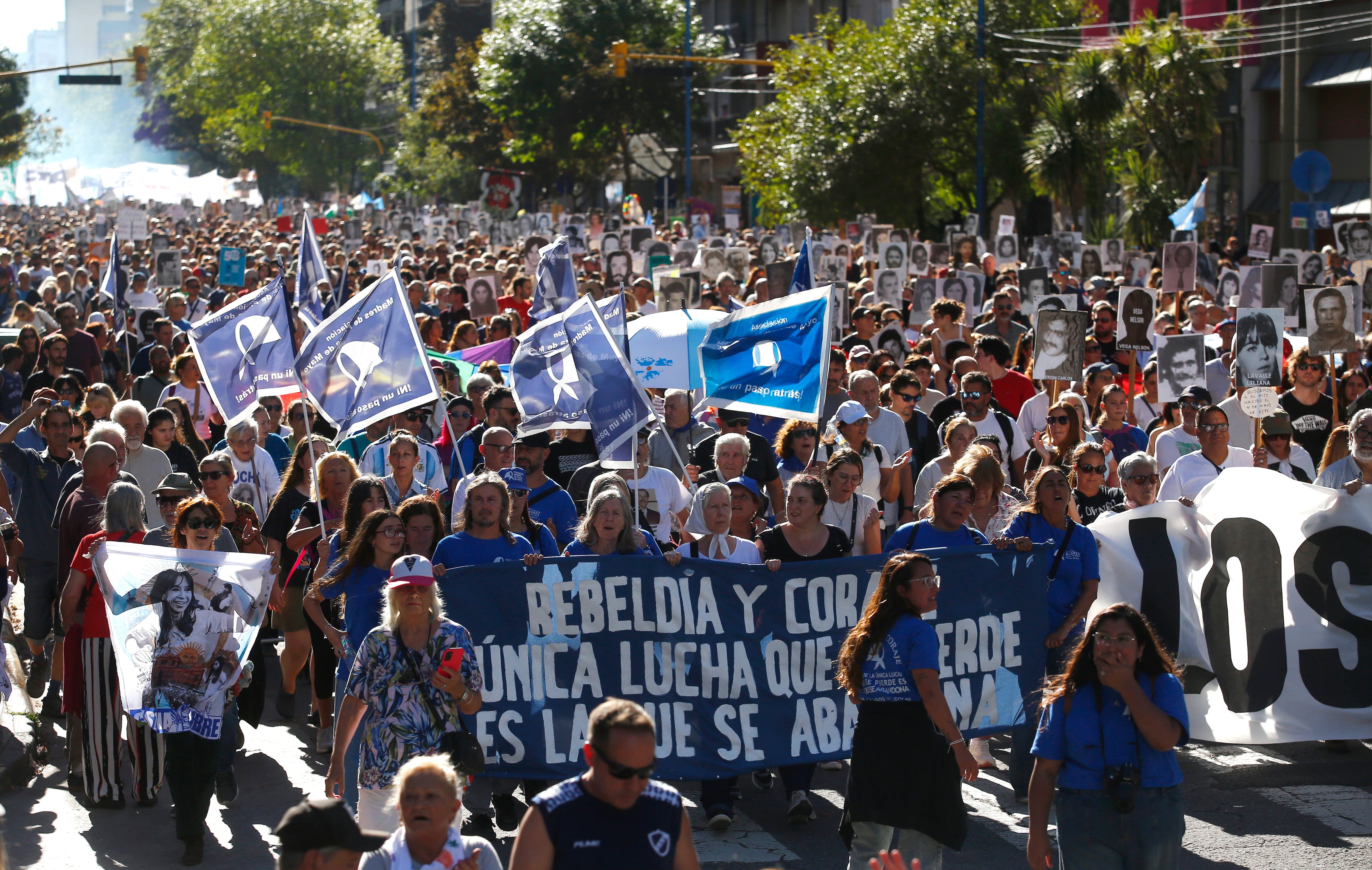 En Mar del Plata, la marcha tuvo su epicentro en la avenida Luro
