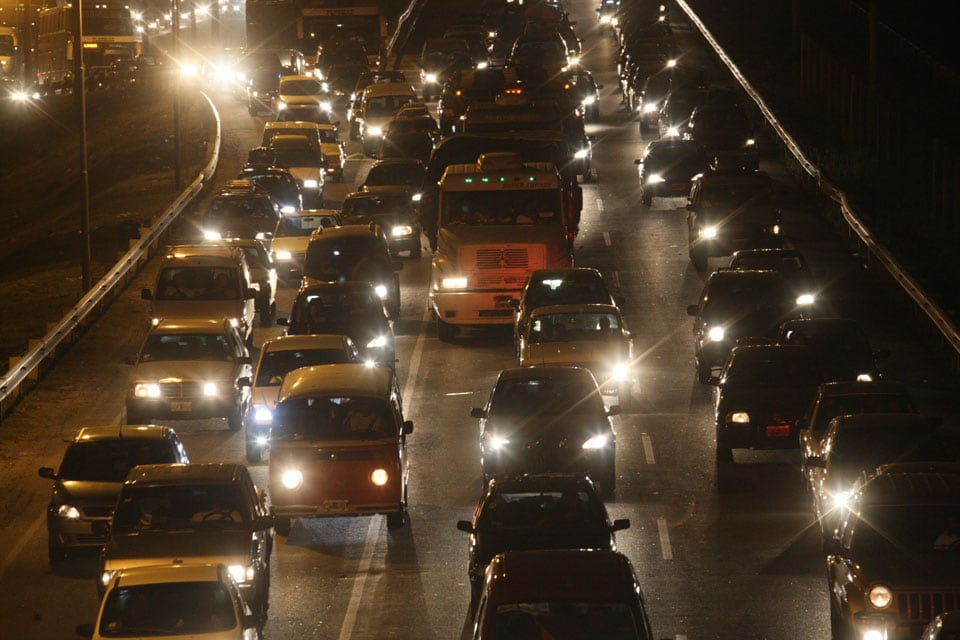 Tránsito intenso